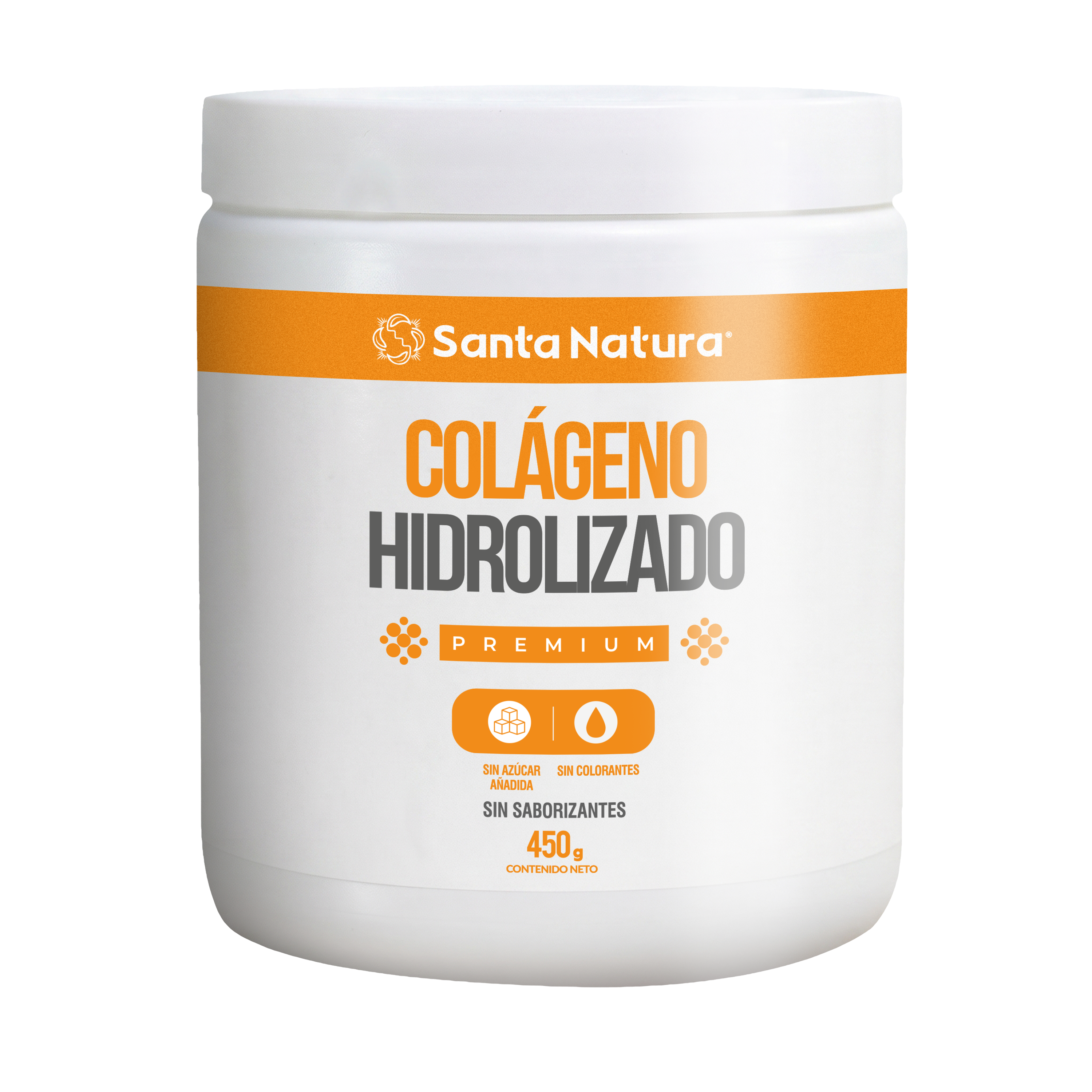 COLÁGENO HIDROLIZADO PREMIUM SANTA NATURA 450 GR - 1