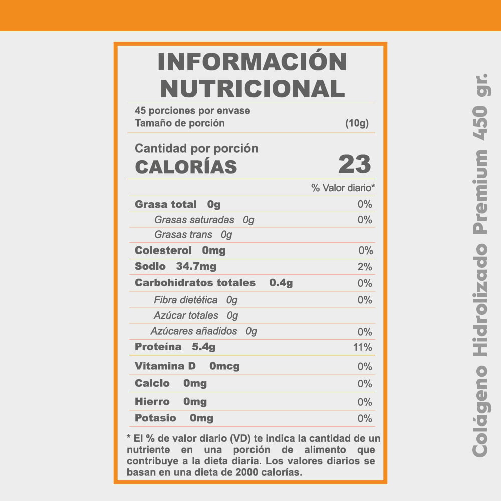 COLÁGENO HIDROLIZADO PREMIUM SANTA NATURA 450 GR - 2
