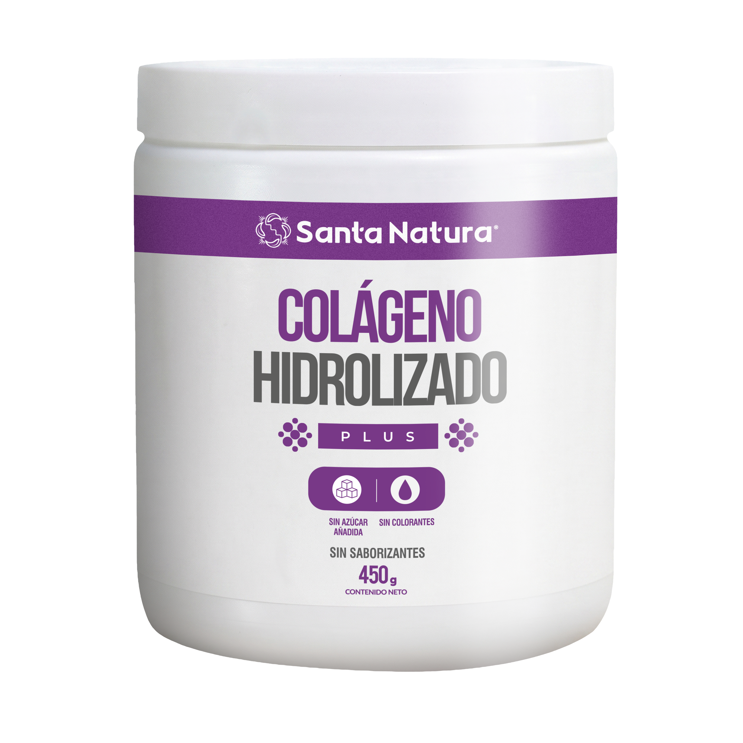 COLÁGENO HIDROLIZADO PLUS 450 GR SANTA NATURA 450 GR - 1