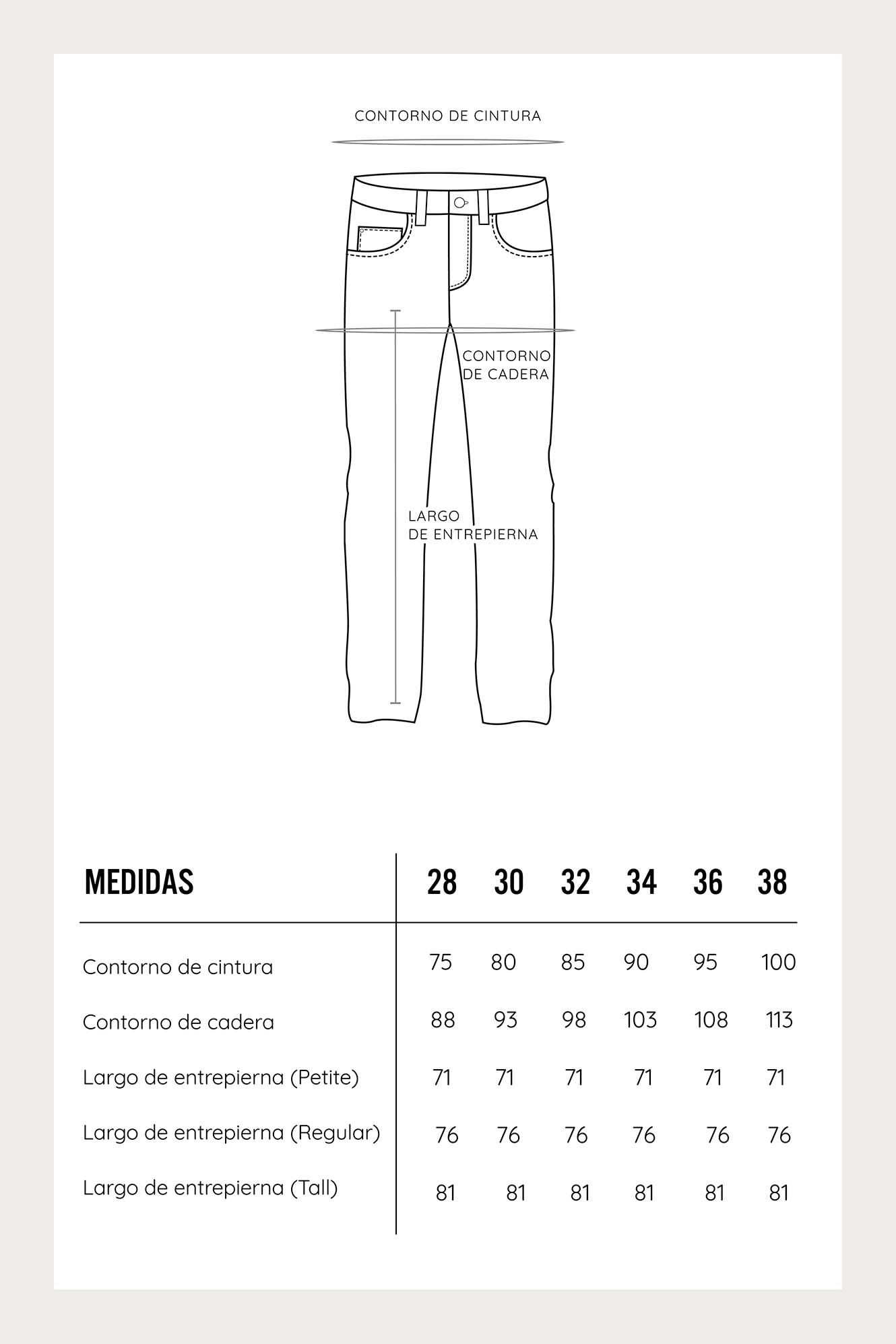 PANTALÓN CASUAL SLIM HOMBRE COTTONS JEANS ESTEBAN L30 - 5