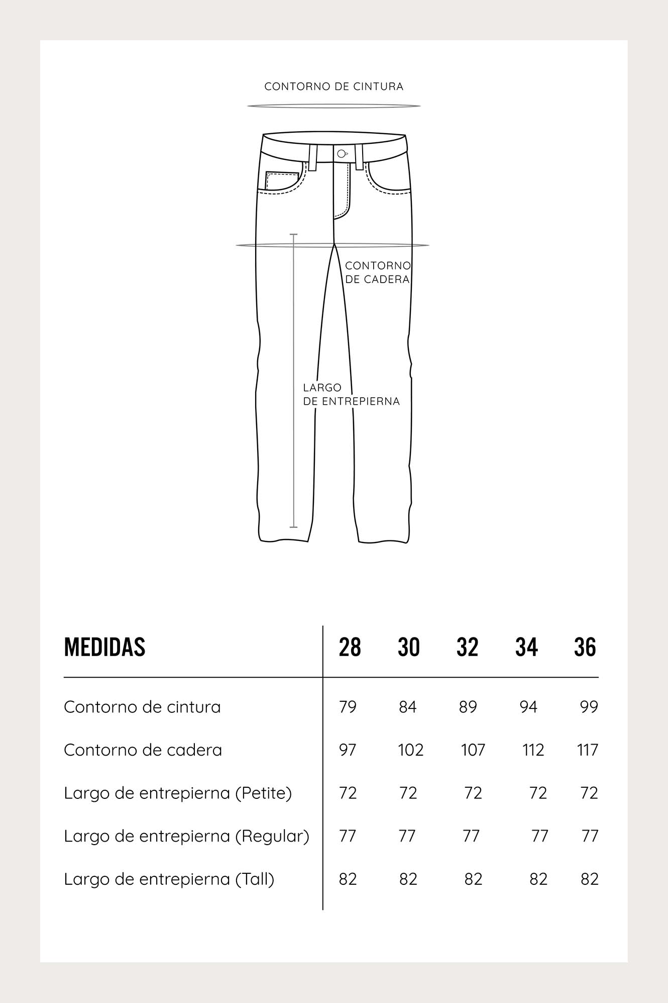 PANTALÓN CASUAL SLIM HOMBRE COTTONS JEANS FRED L30 - 5