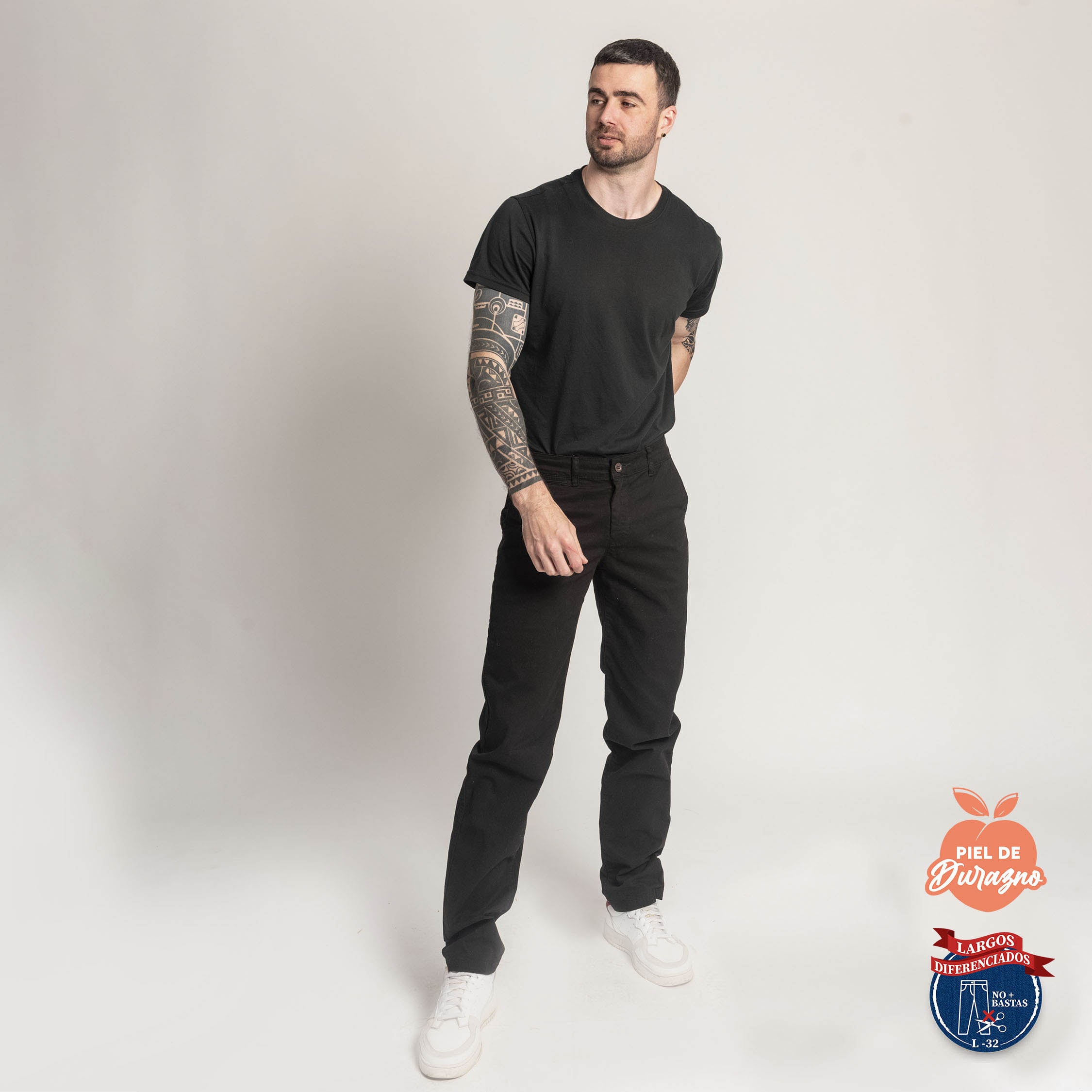PANTALÓN CASUAL SLIM HOMBRE COTTONS JEANS FRED L32 TALL - 2