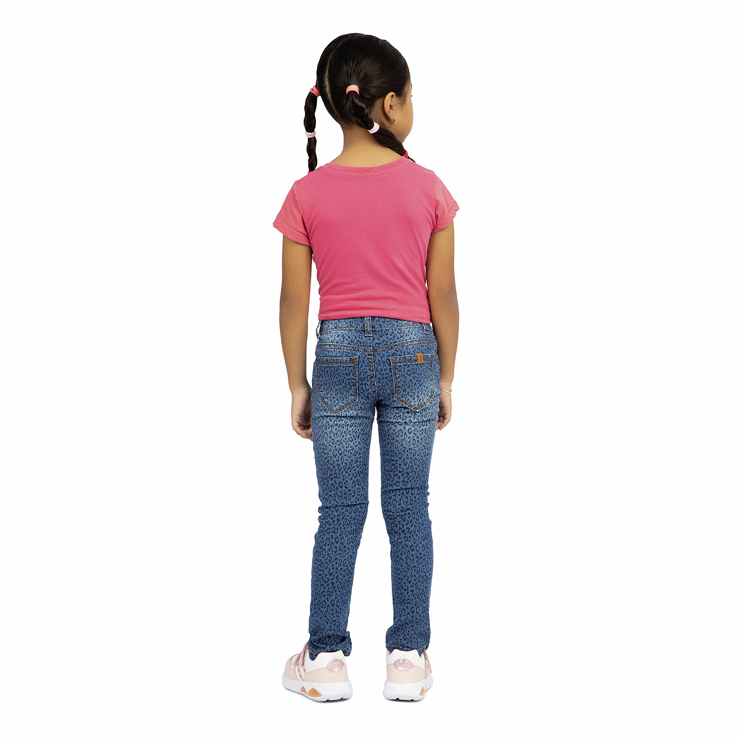JEANS SLIM NIÑA COTTONS JEANS AZUL MOLY - 3