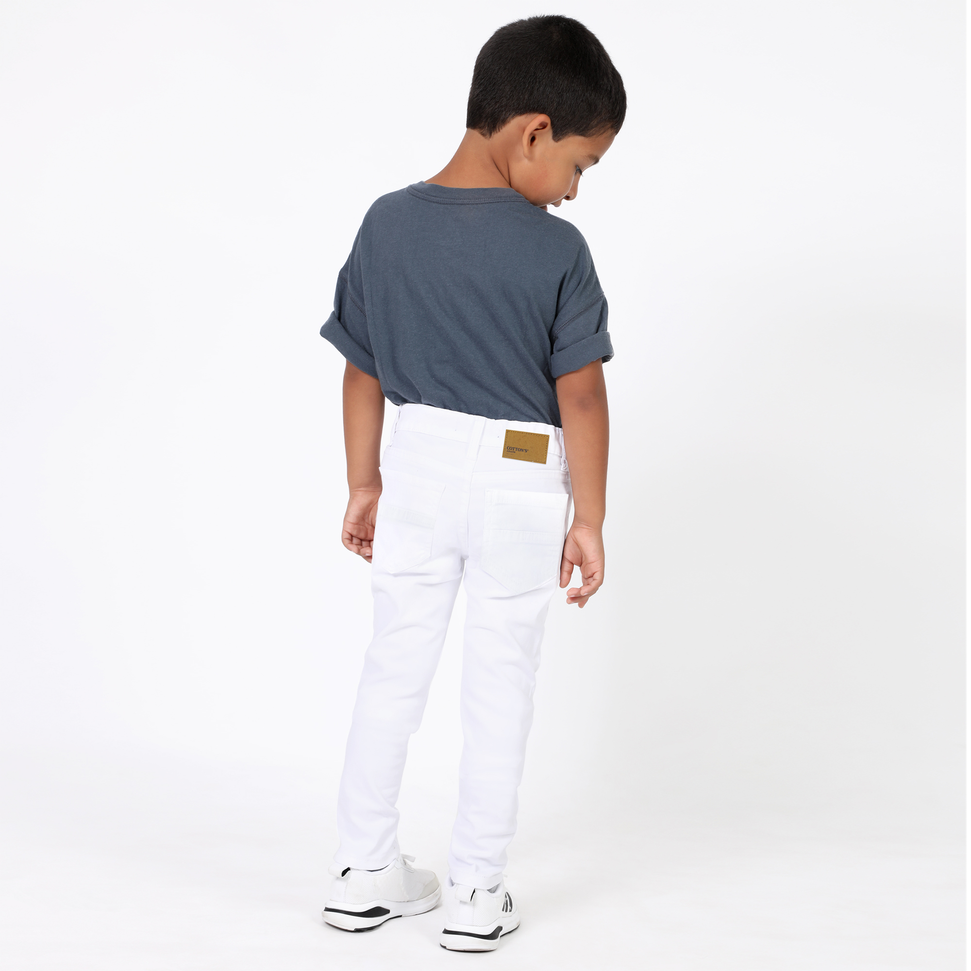 PANTALÓN SLIM NIÑO COTTONS JEANS ADRIANO - 3