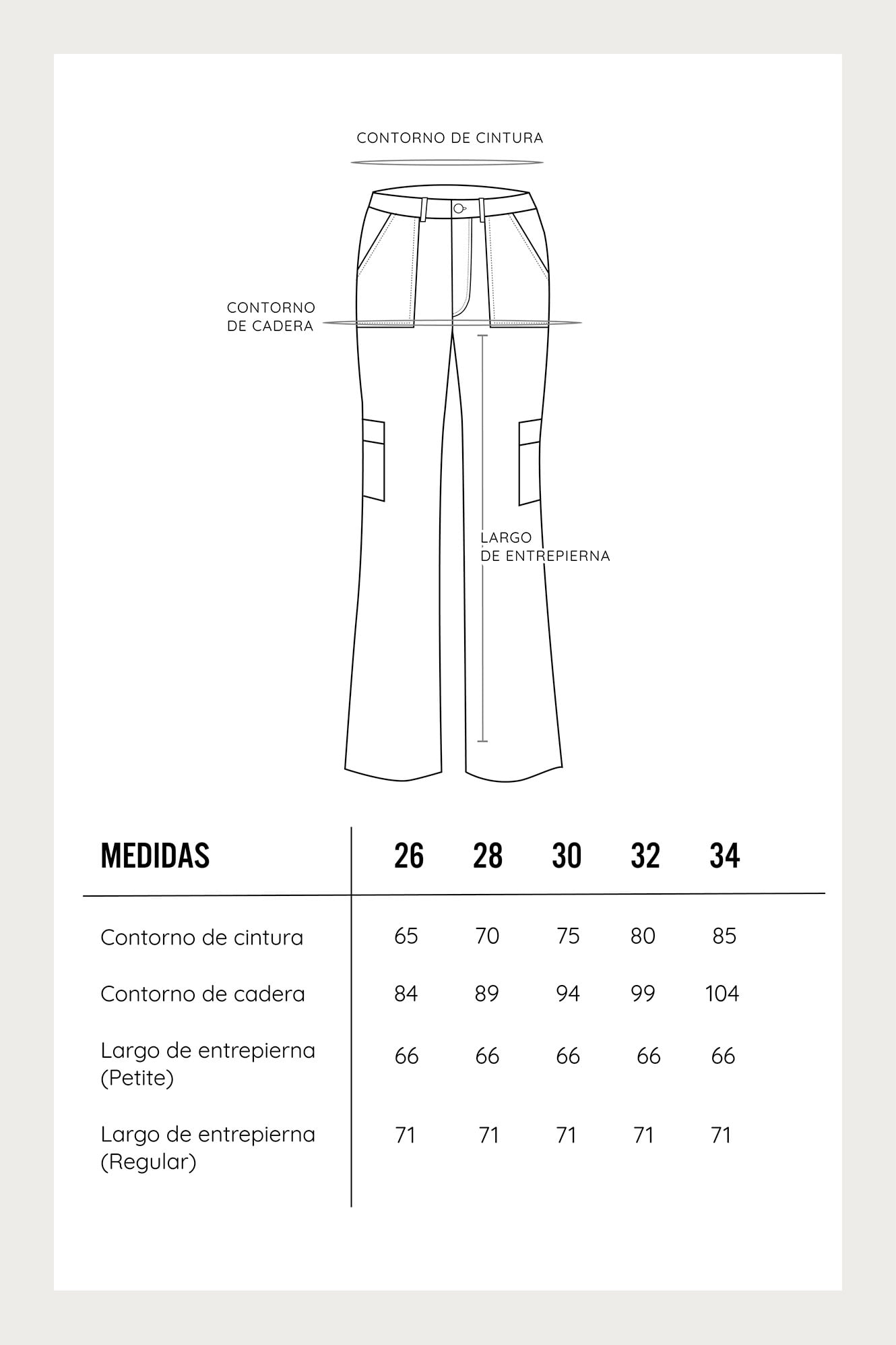PANTALÓN URBANO PALAZZO MUJER COTTONS JEANS EMILIAL28 EMILIA REGULAR - 5