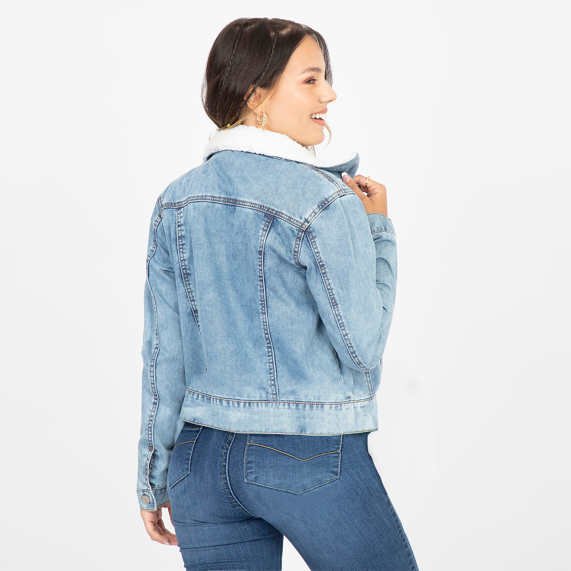 CASACA MUJER COTTONS JEANS ARIADNA - 2