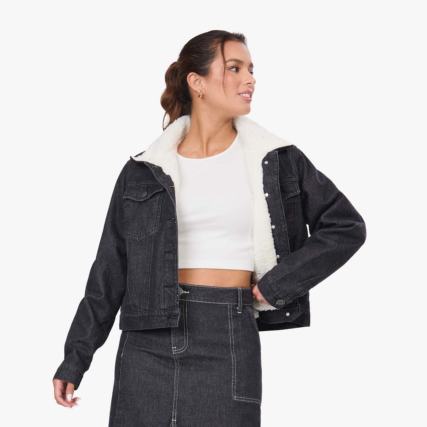 CASACA MUJER COTTONS JEANS ARIADNA - 3
