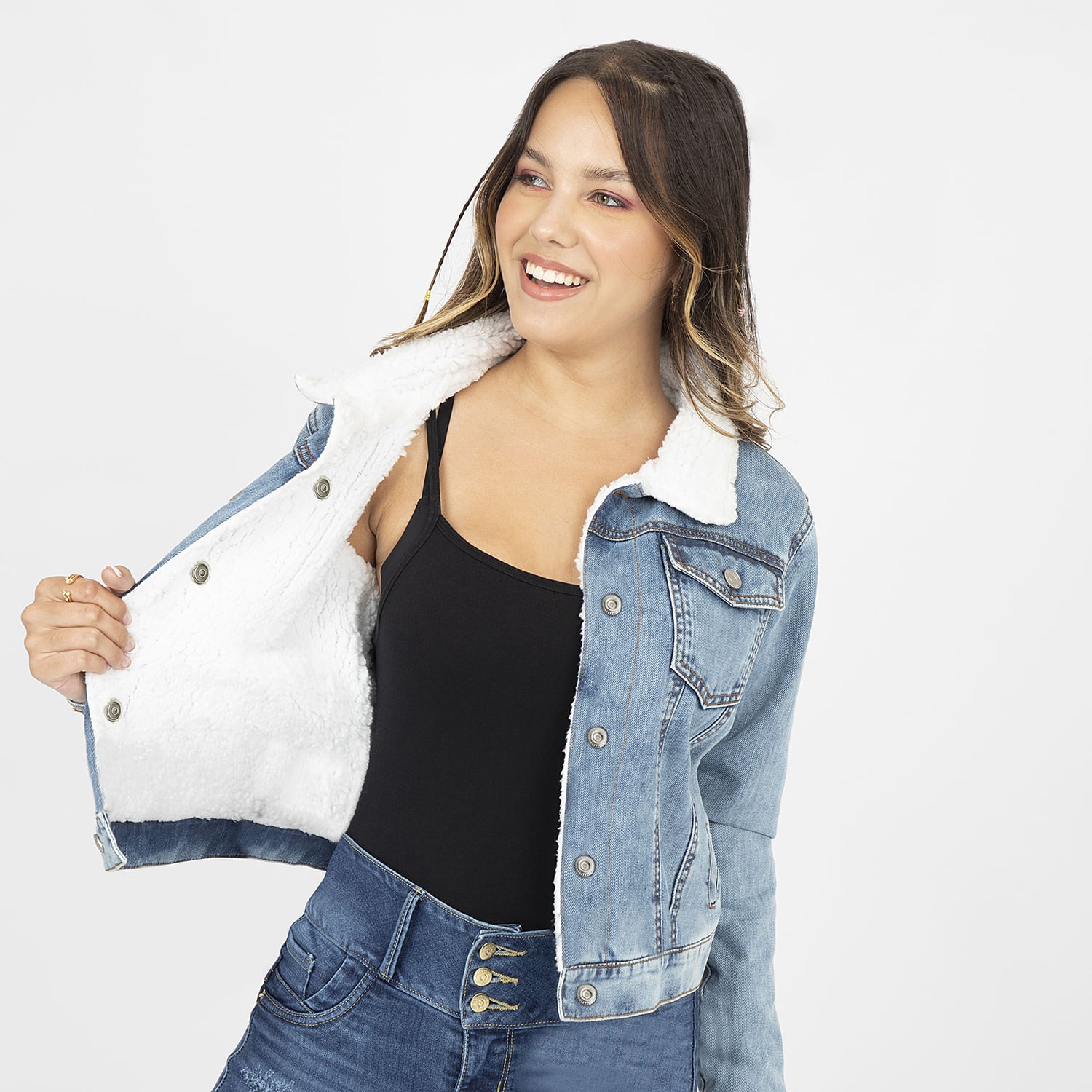 CASACA MUJER COTTONS JEANS ARIADNA - 3