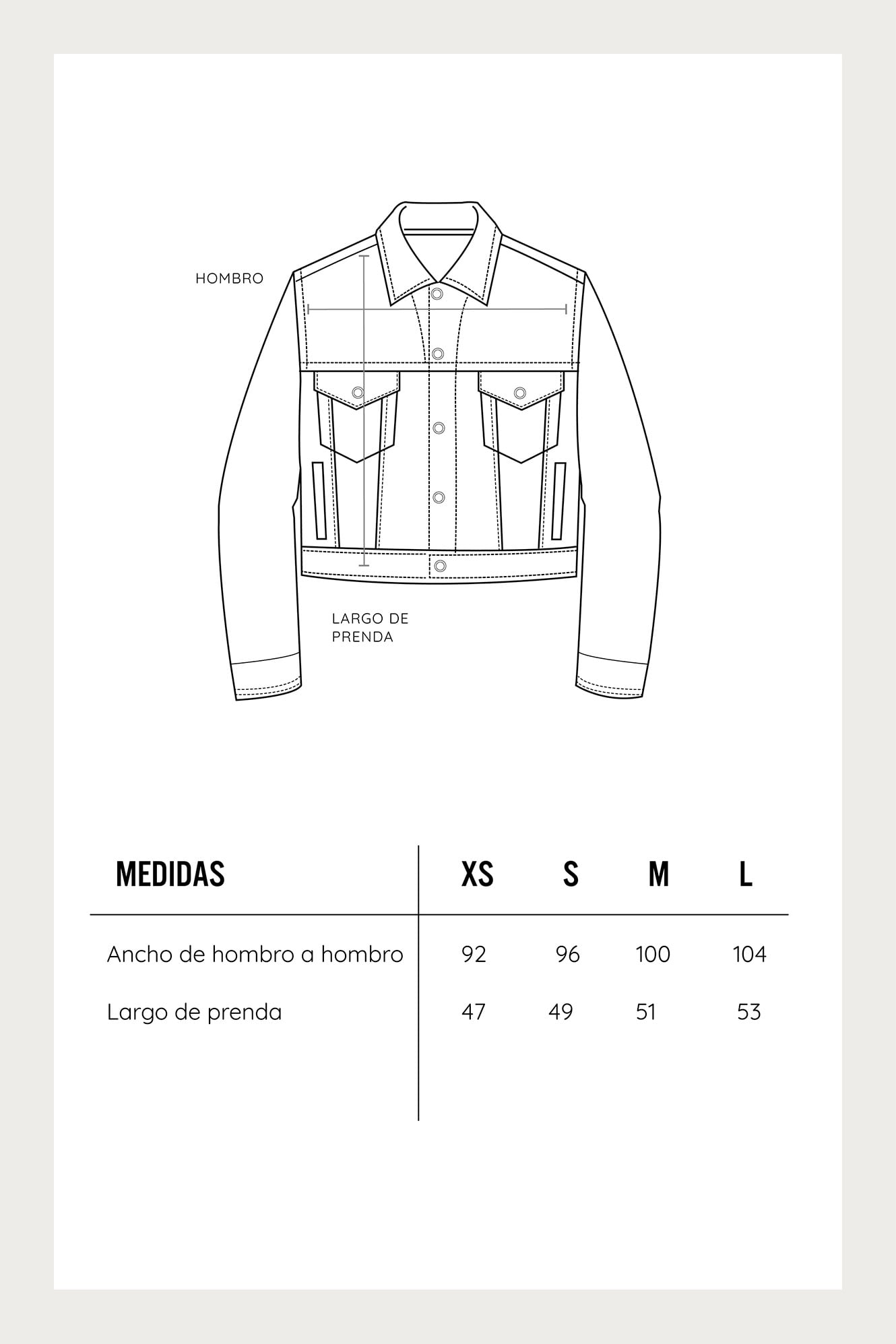 CASACA MUJER COTTONS JEANS ARIADNA - 3