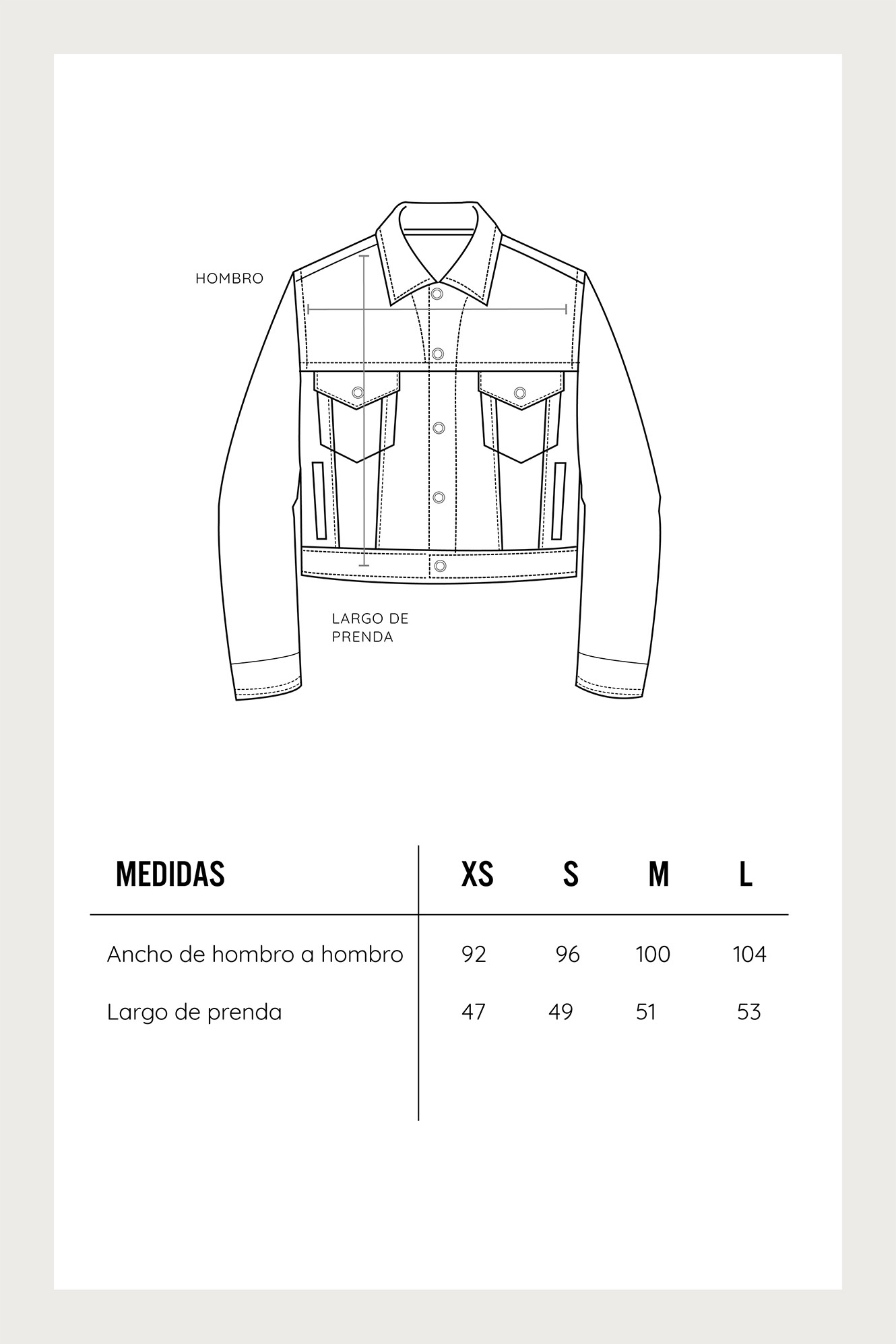 CASACA MUJER COTTONS JEANS ARIADNA - 5