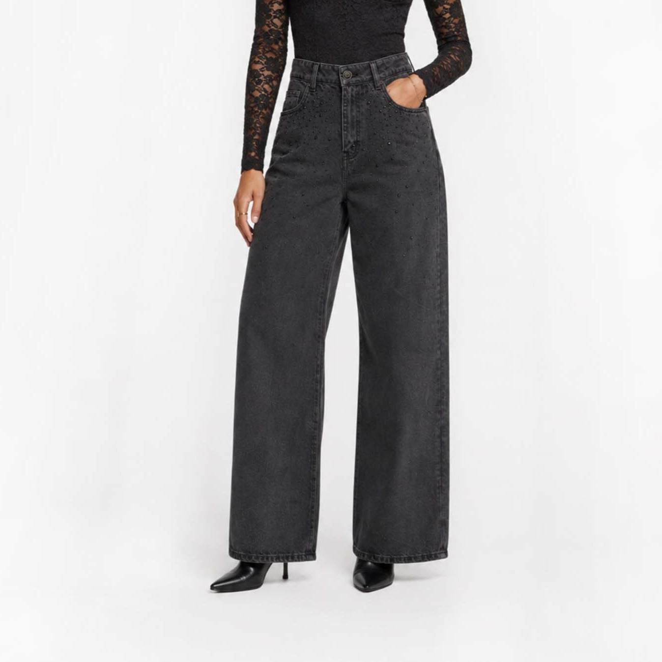 JEANS MUJER COTTONS JEANS KAREN WIDELEG - 2