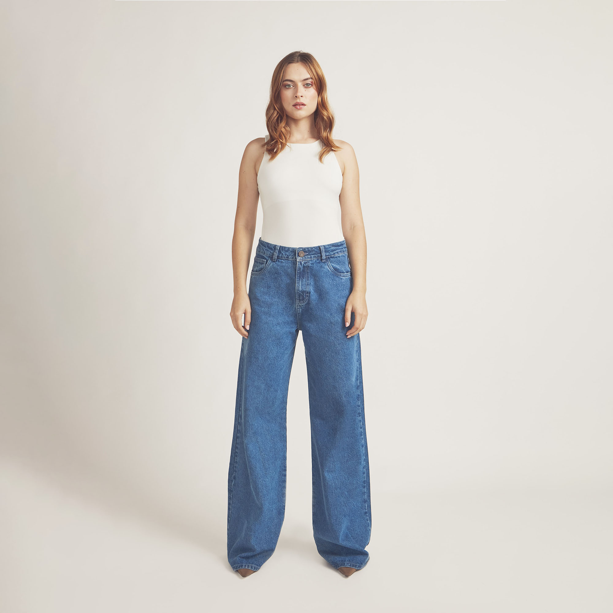 JEANS MUJER COTTONS JEANS KAREN WIDELEG - 2