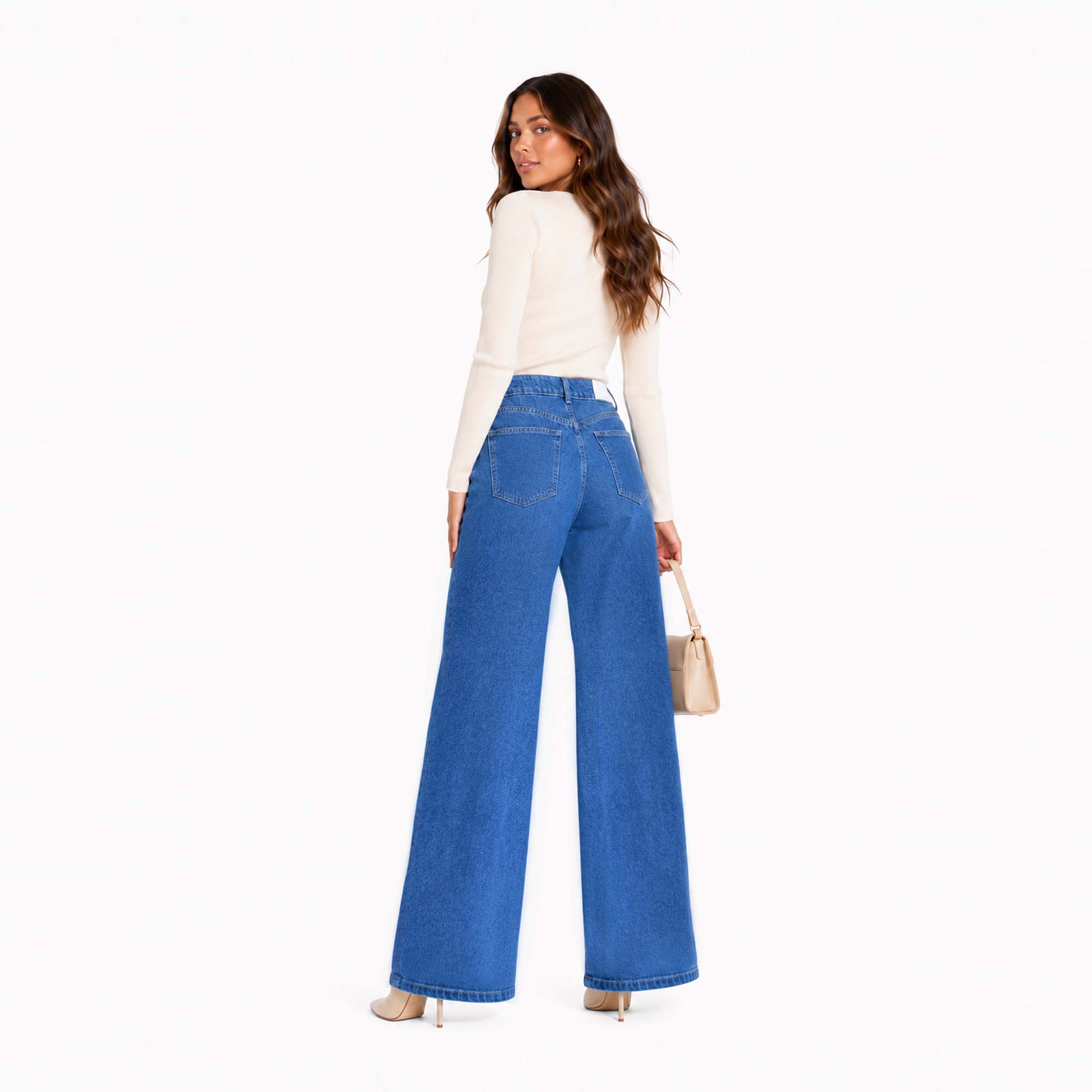 JEANS MUJER COTTONS JEANS KAREN WIDELEG - 3
