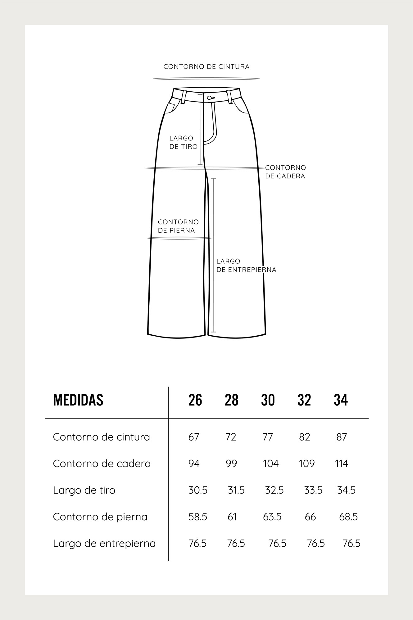 JEANS MUJER COTTONS JEANS KAREN WIDELEG - 6