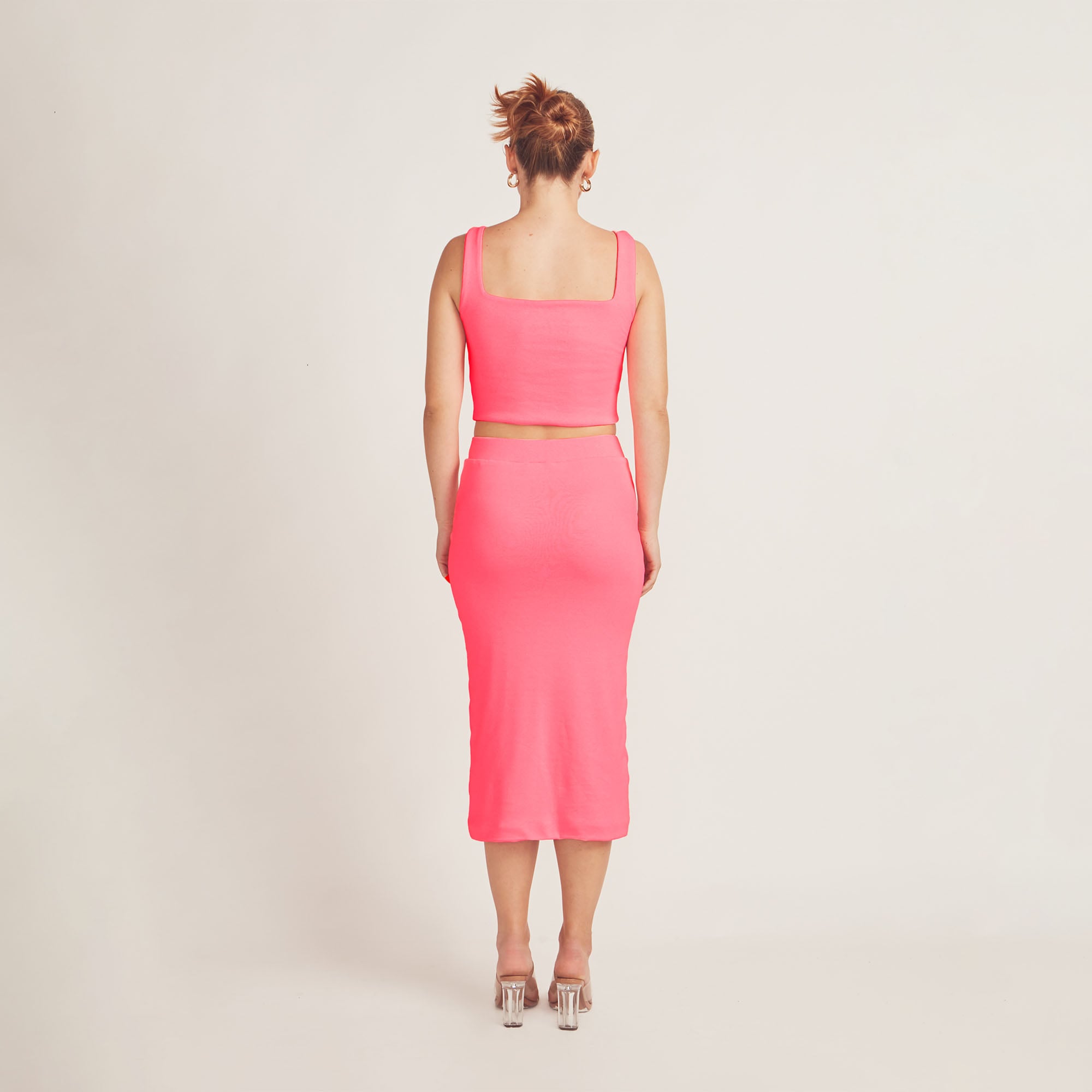 FALDA MIDI MUJER COTTONS JEANS CAMI PENCIL - 2