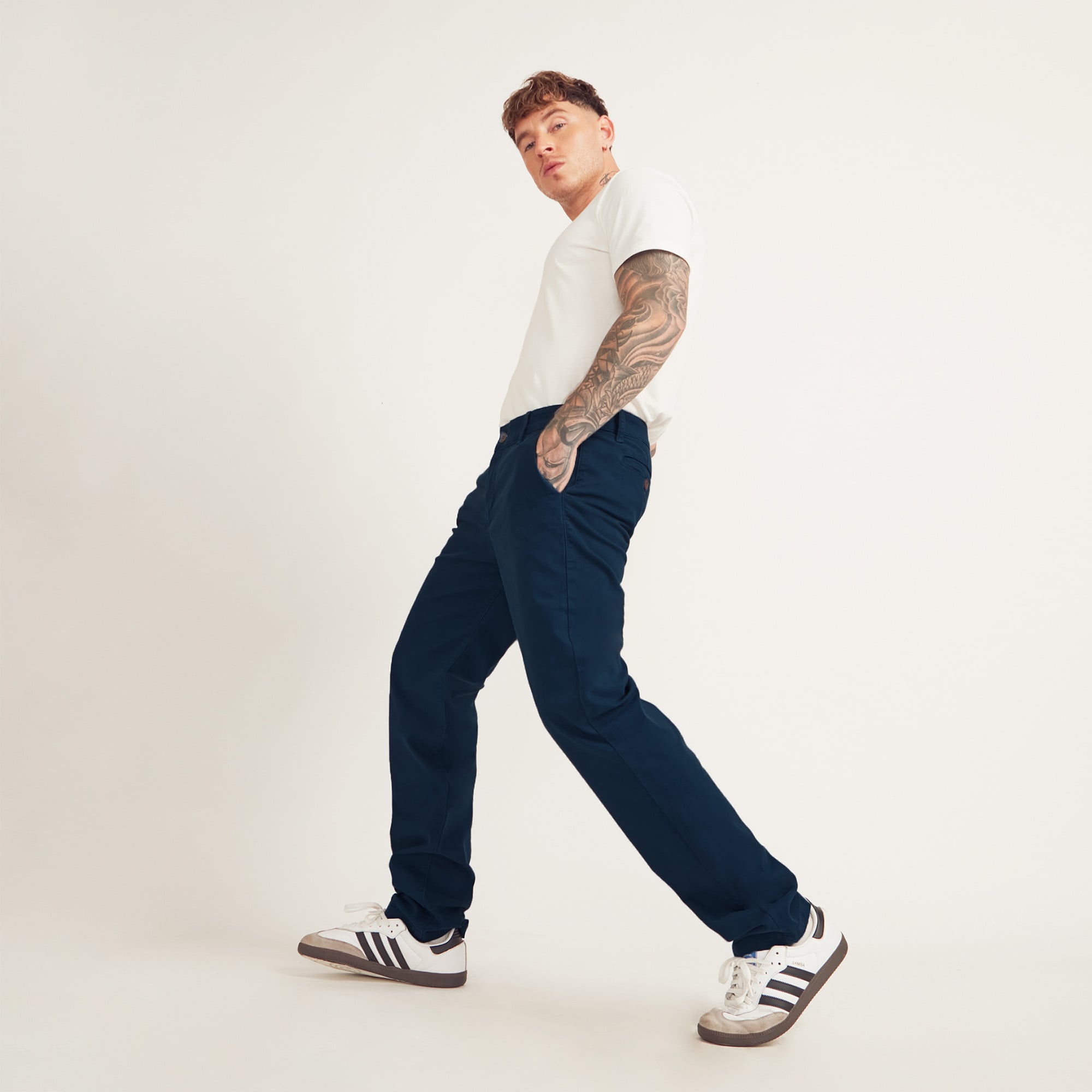 PANTALÓN CASUAL HOMBRE COTTONS JEANS FRED CLASSIC PETITE - 1