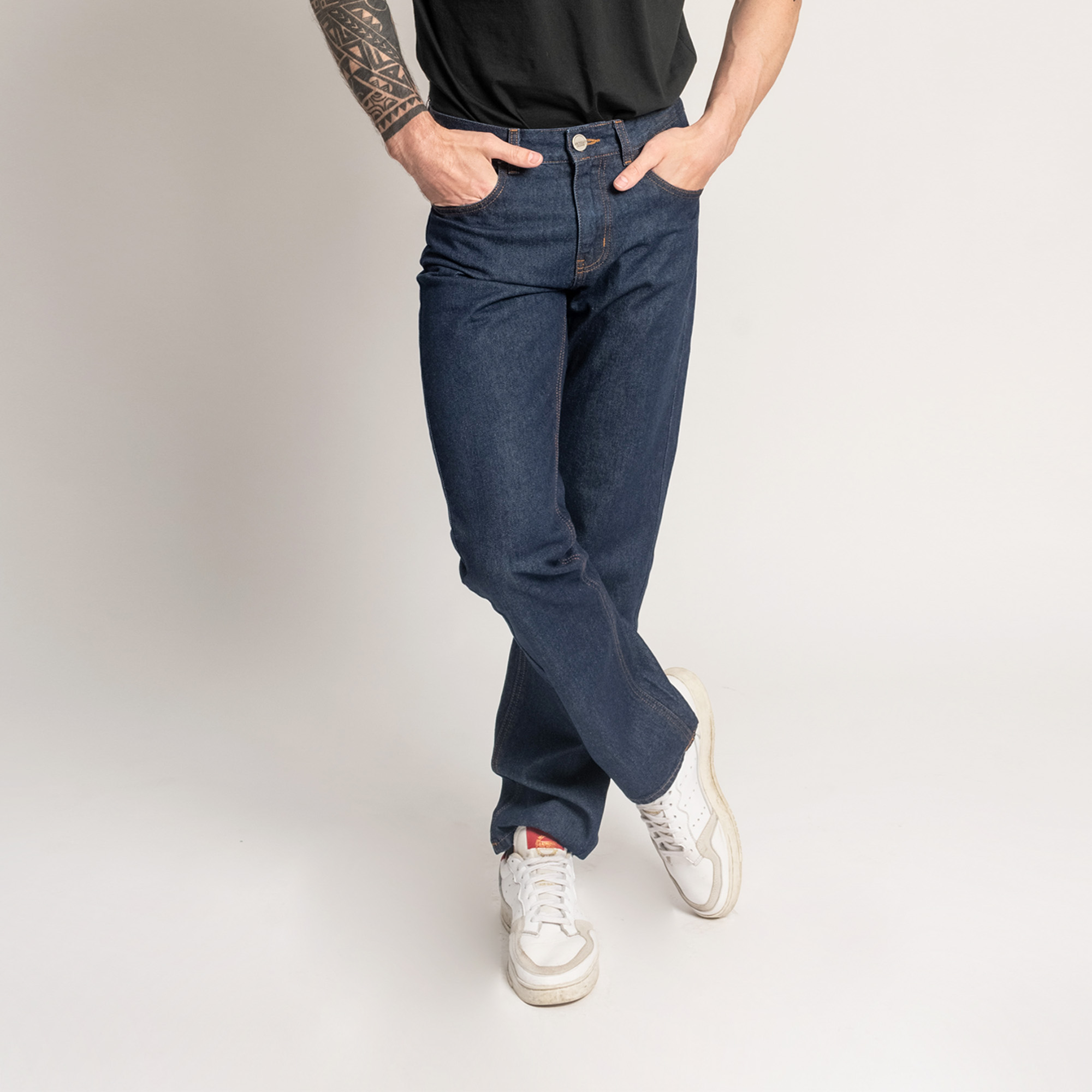 JEAN STRAIGHT PARA HOMBRE COTTONS JEANS ANGEL CLASSIC PETITE - 2