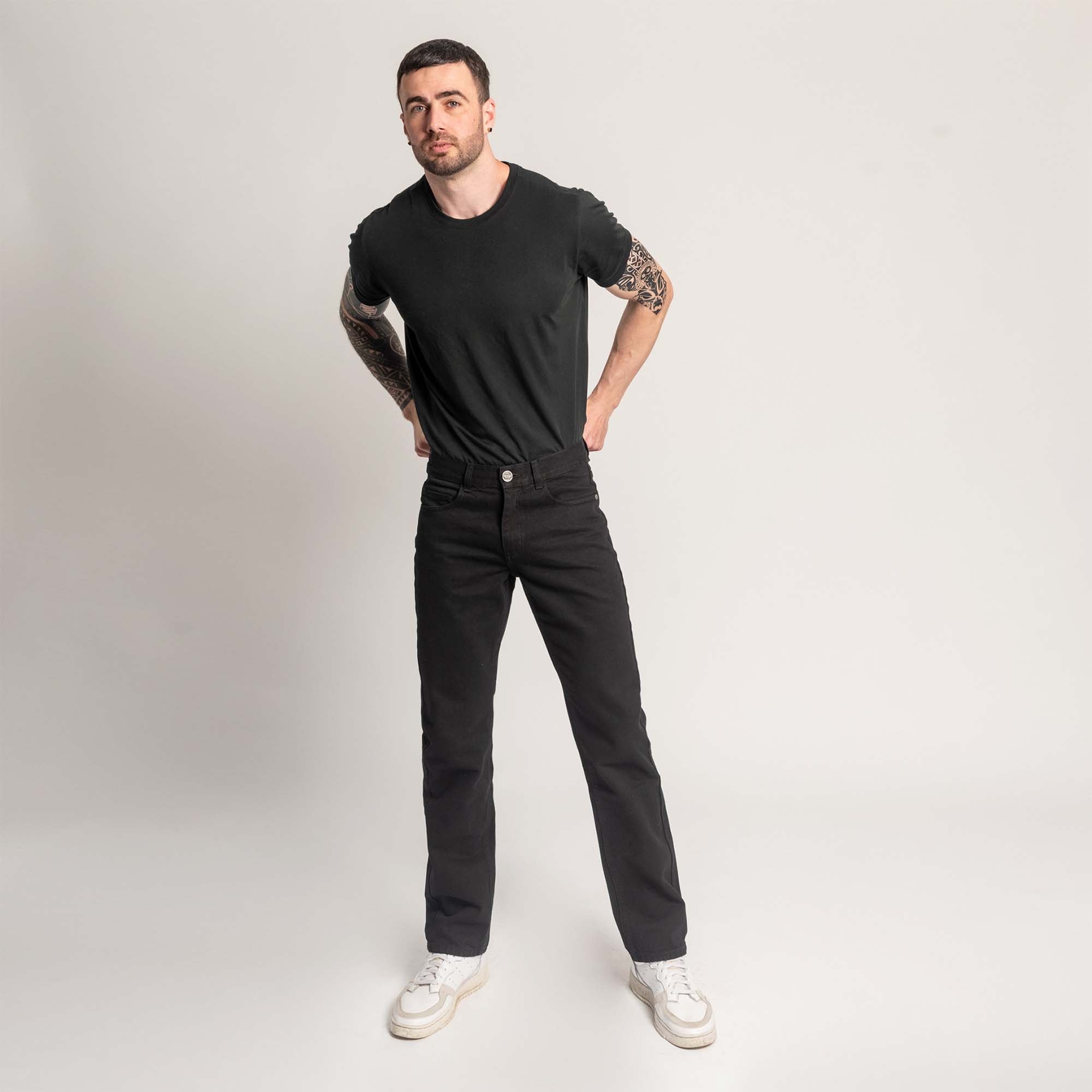 JEAN STRAIGHT PARA HOMBRE COTTONS JEANS ANGEL CLASSIC PETITE - 2