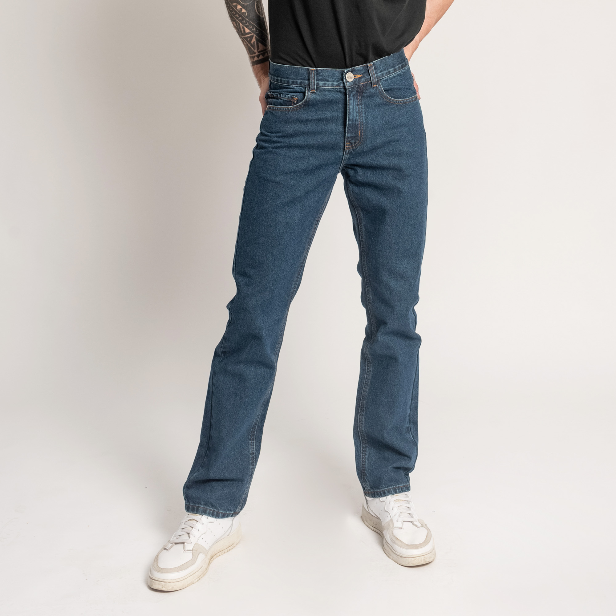 JEAN STRAIGHT PARA HOMBRE COTTONS JEANS ANGEL CLASSIC PETITE - 3