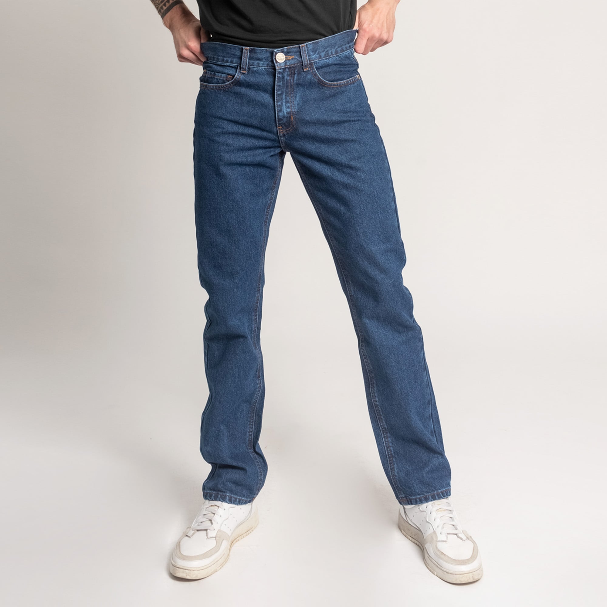 JEAN STRAIGHT PARA HOMBRE COTTONS JEANS ANGEL CLASSIC PETITE - 3
