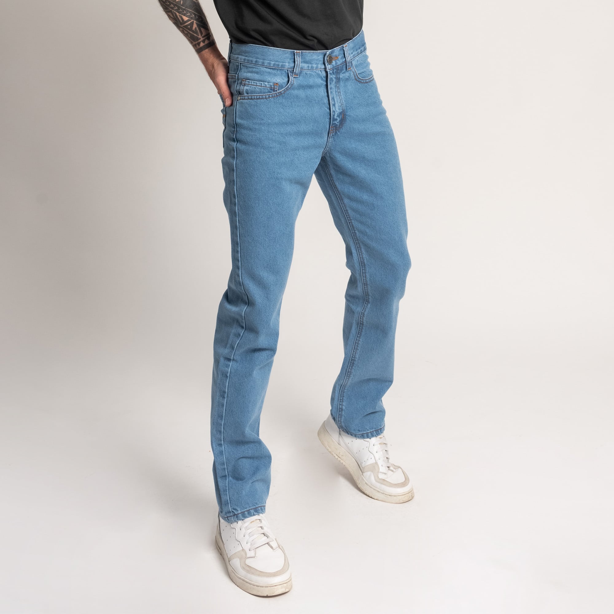 JEAN STRAIGHT PARA HOMBRE COTTONS JEANS ANGEL CLASSIC PETITE - 3