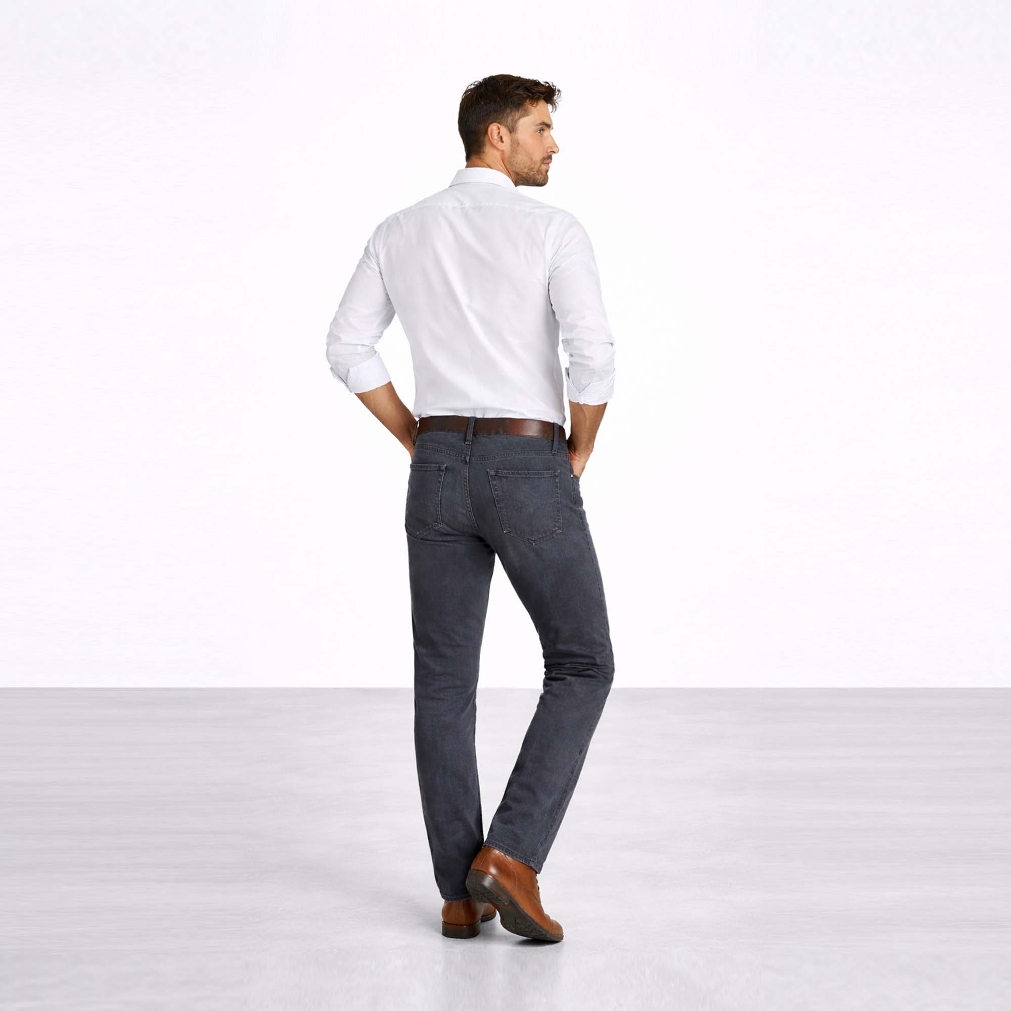 JEAN STRAIGHT PARA HOMBRE COTTONS JEANS ANGEL CLASSIC PETITE - 4