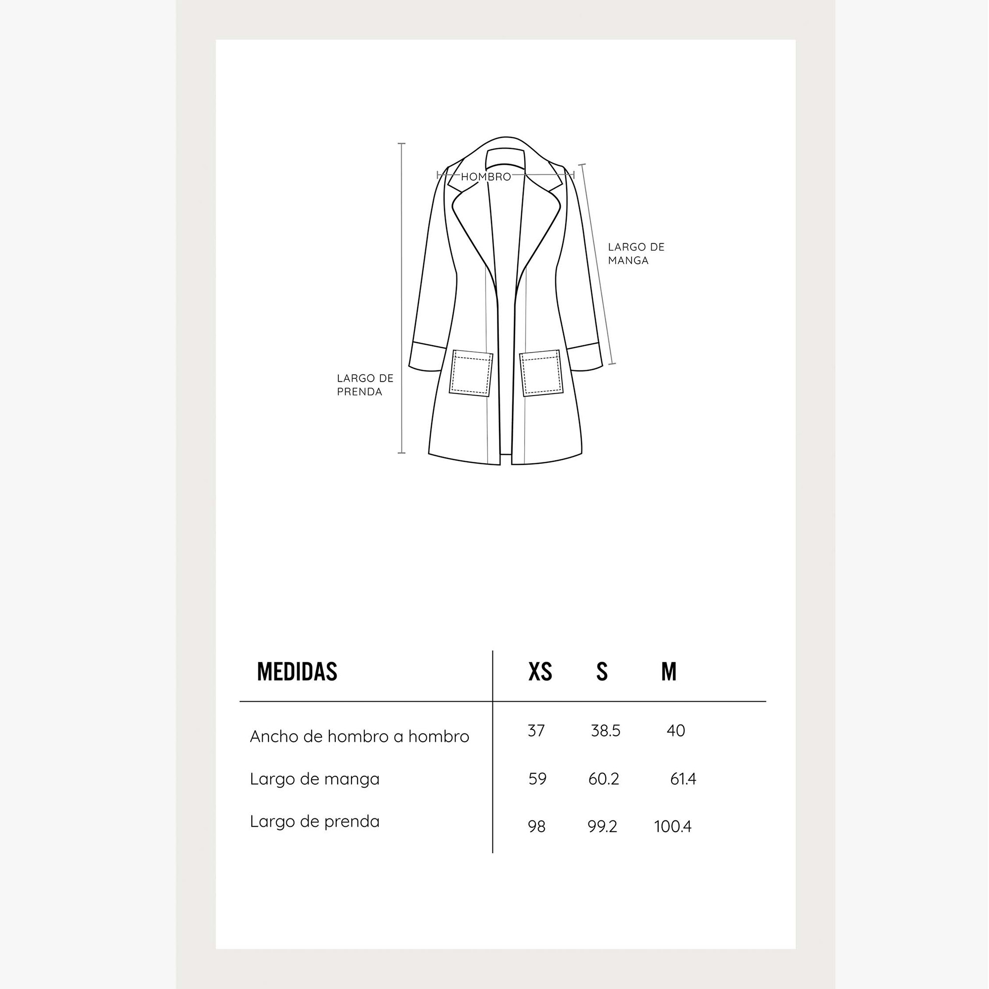 SACO MUJER COTTONS JEANS XIMENA MIDI - 5