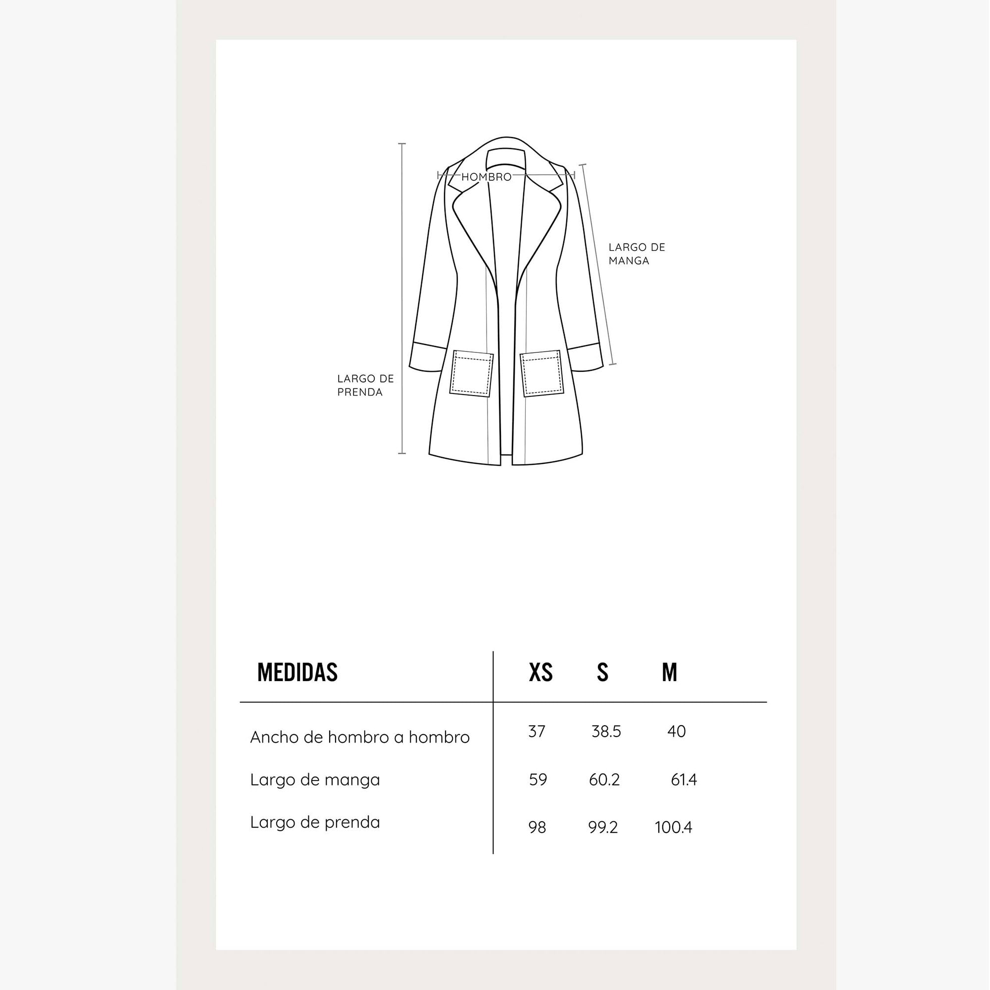 SACO MUJER COTTONS JEANS XIMENA MIDI - 5