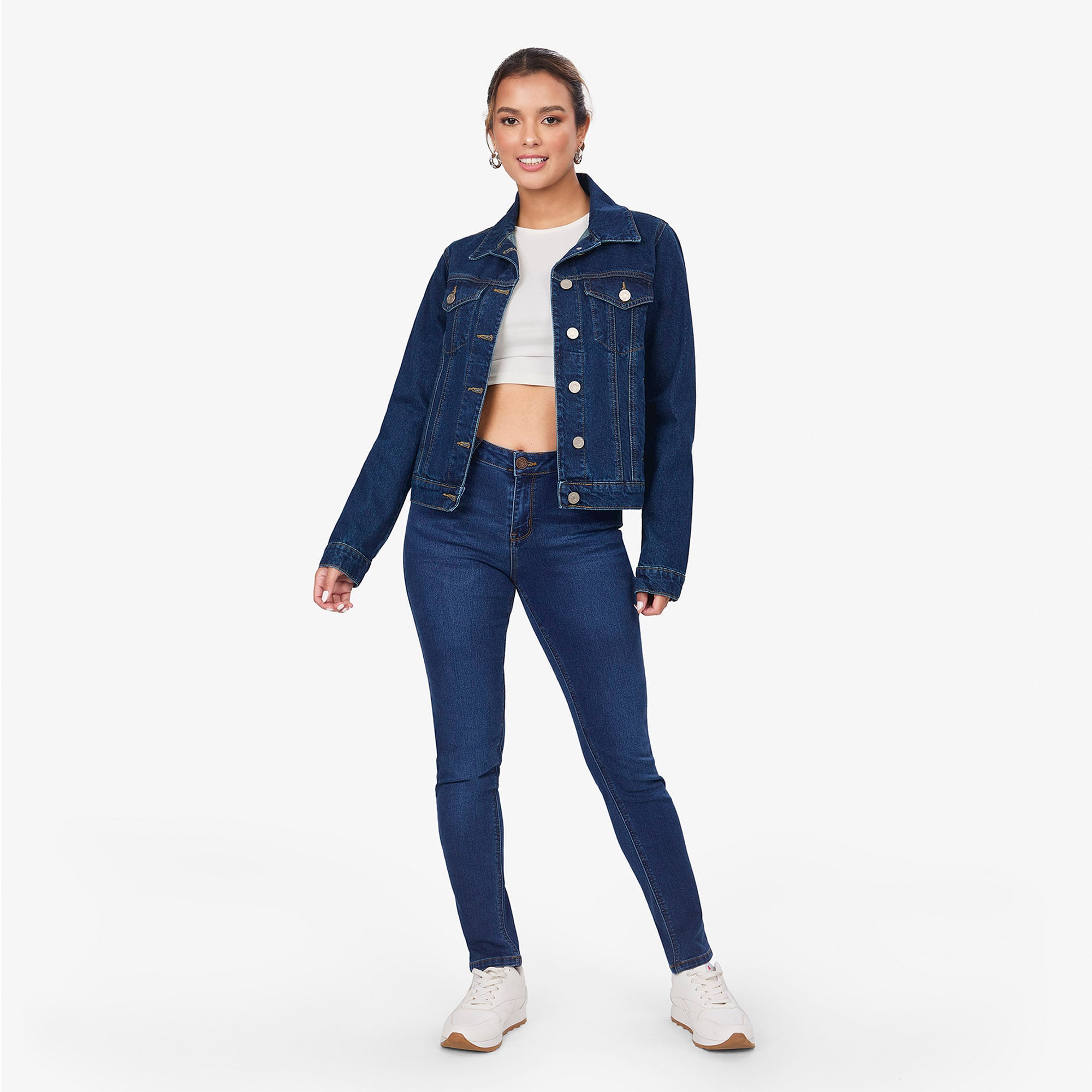 CASACA MUJER COTTONS JEANS CONSTANZA - 2