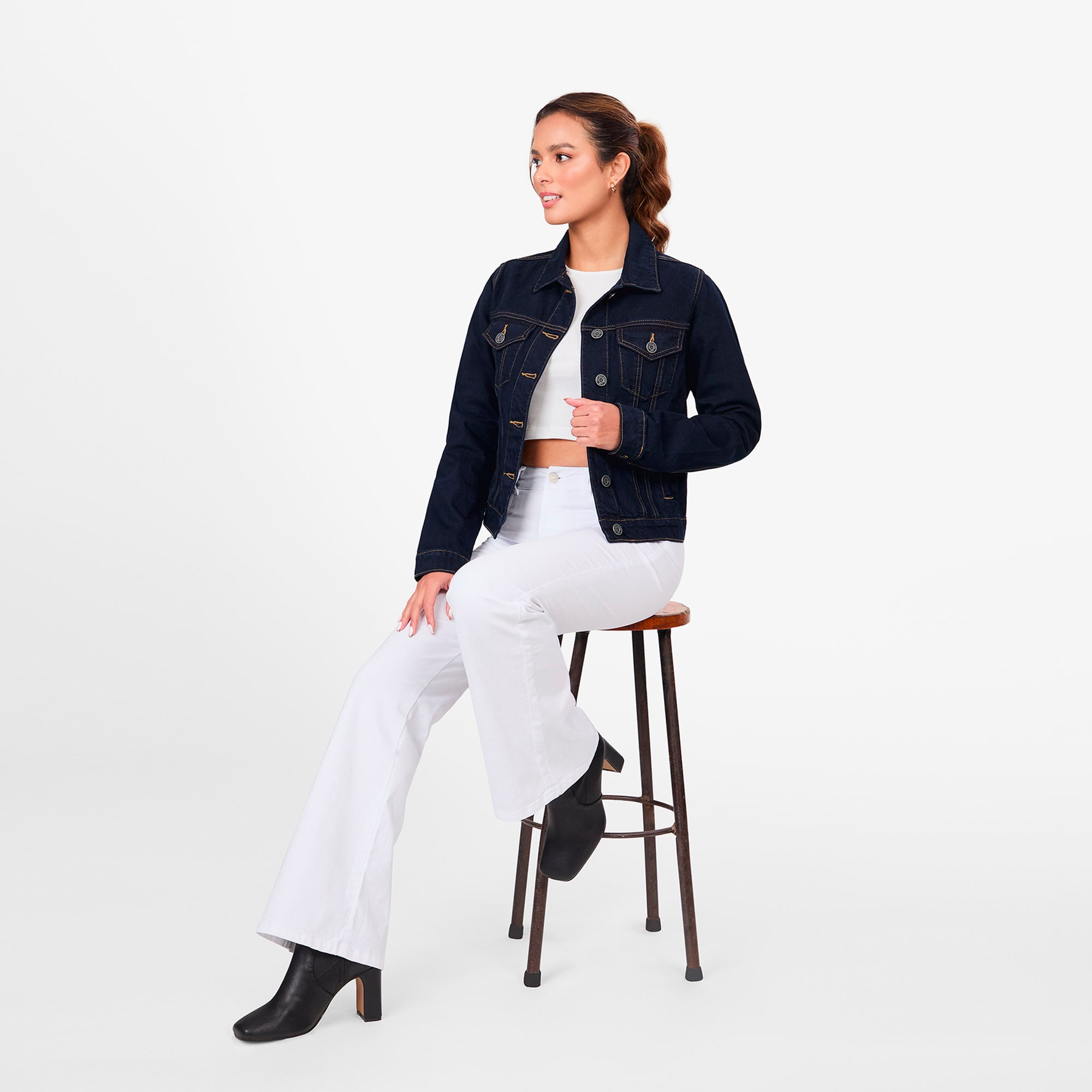 CASACA MUJER COTTONS JEANS CONSTANZA - 2