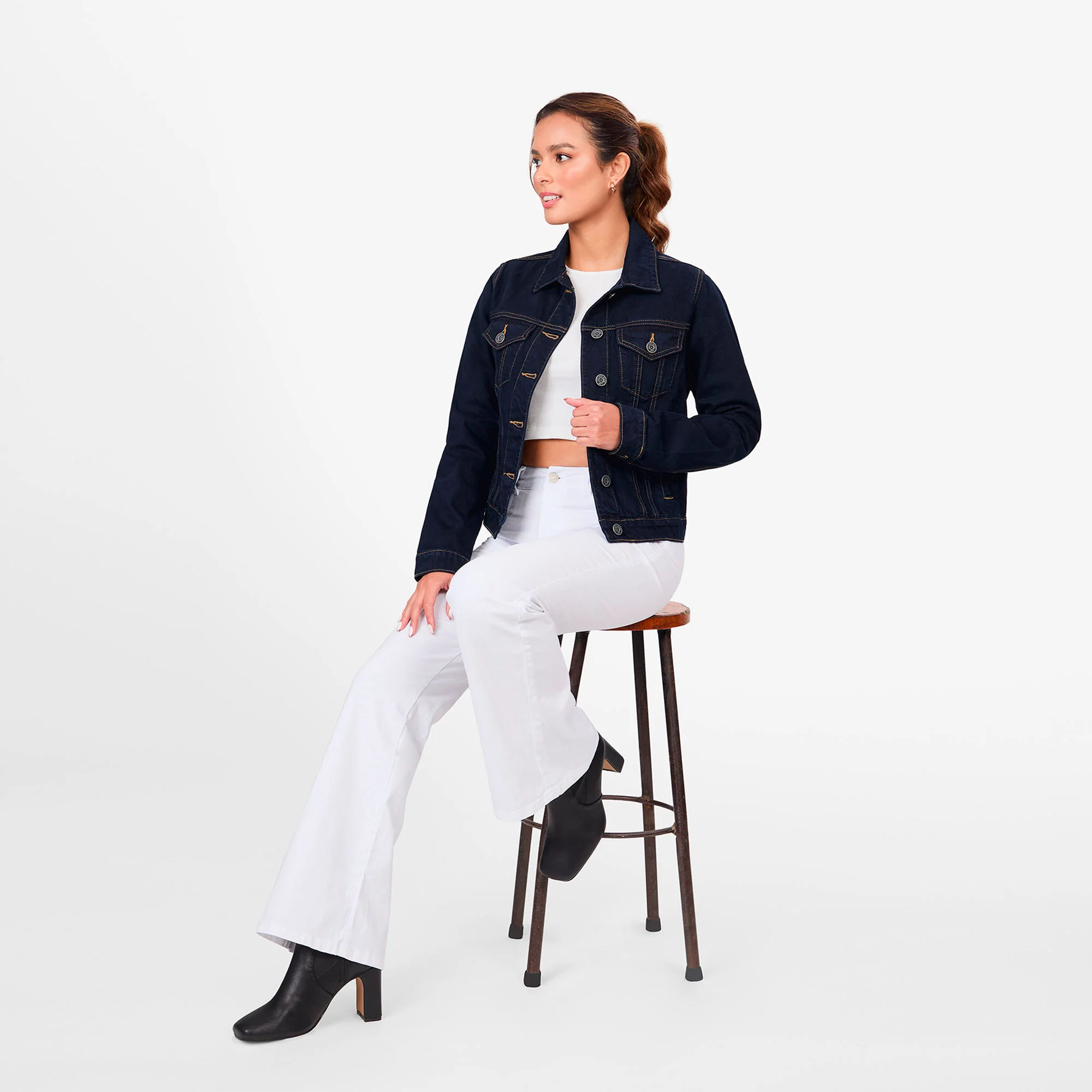 CASACA MUJER COTTONS JEANS CONSTANZA - 3
