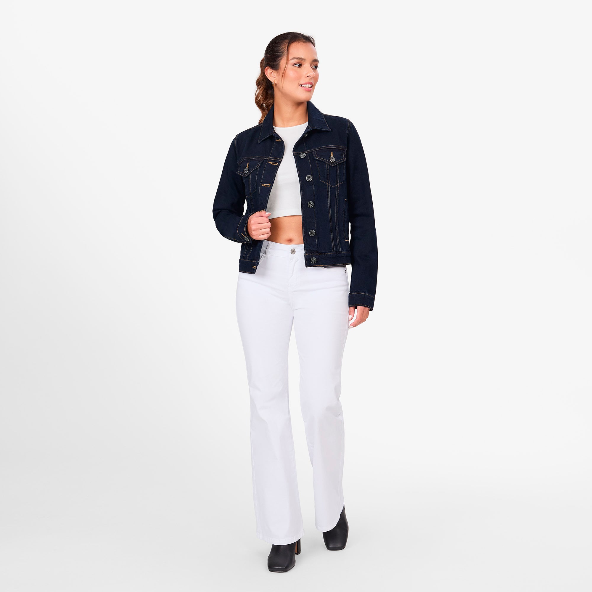 CASACA MUJER COTTONS JEANS CONSTANZA - 3