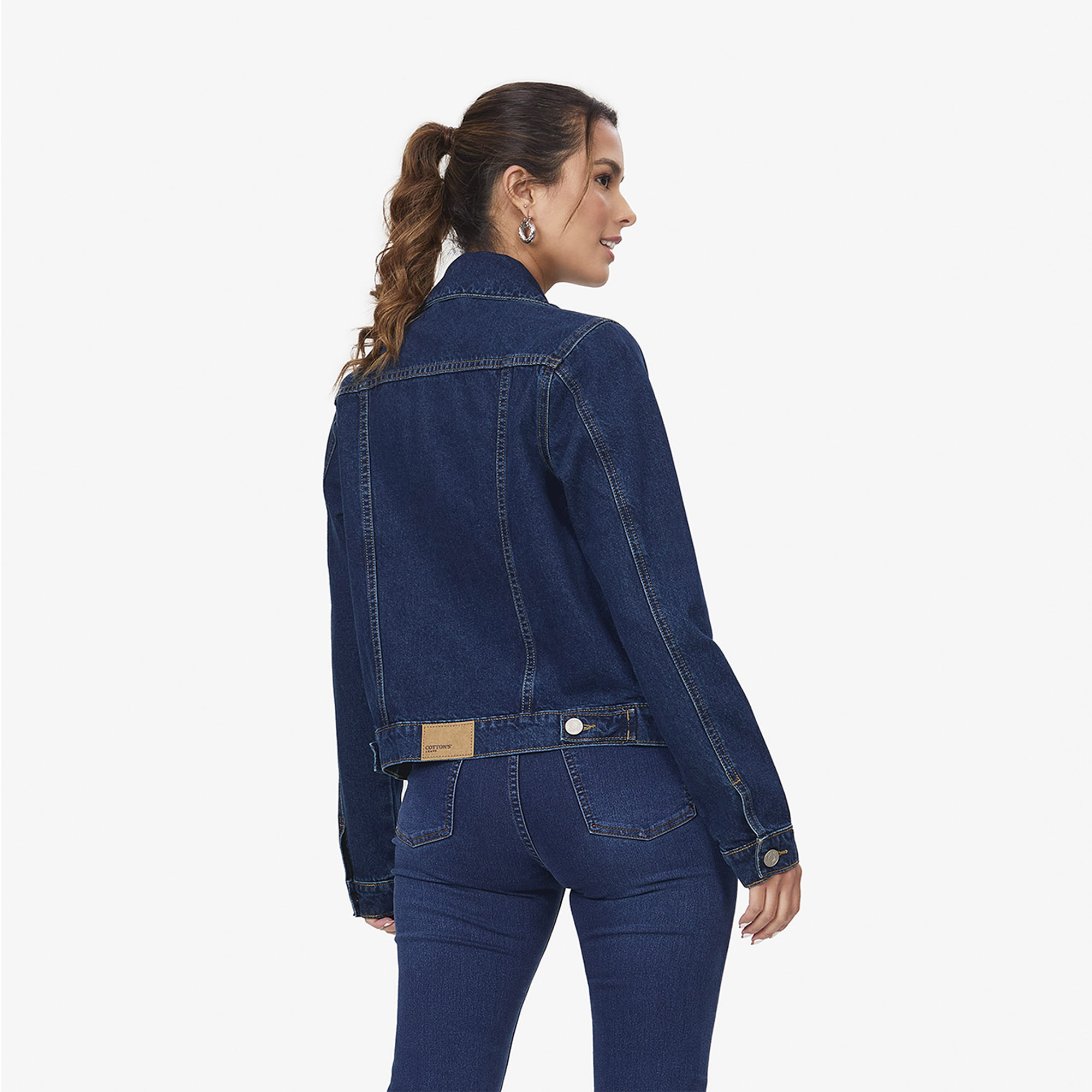 CASACA MUJER COTTONS JEANS CONSTANZA - 4