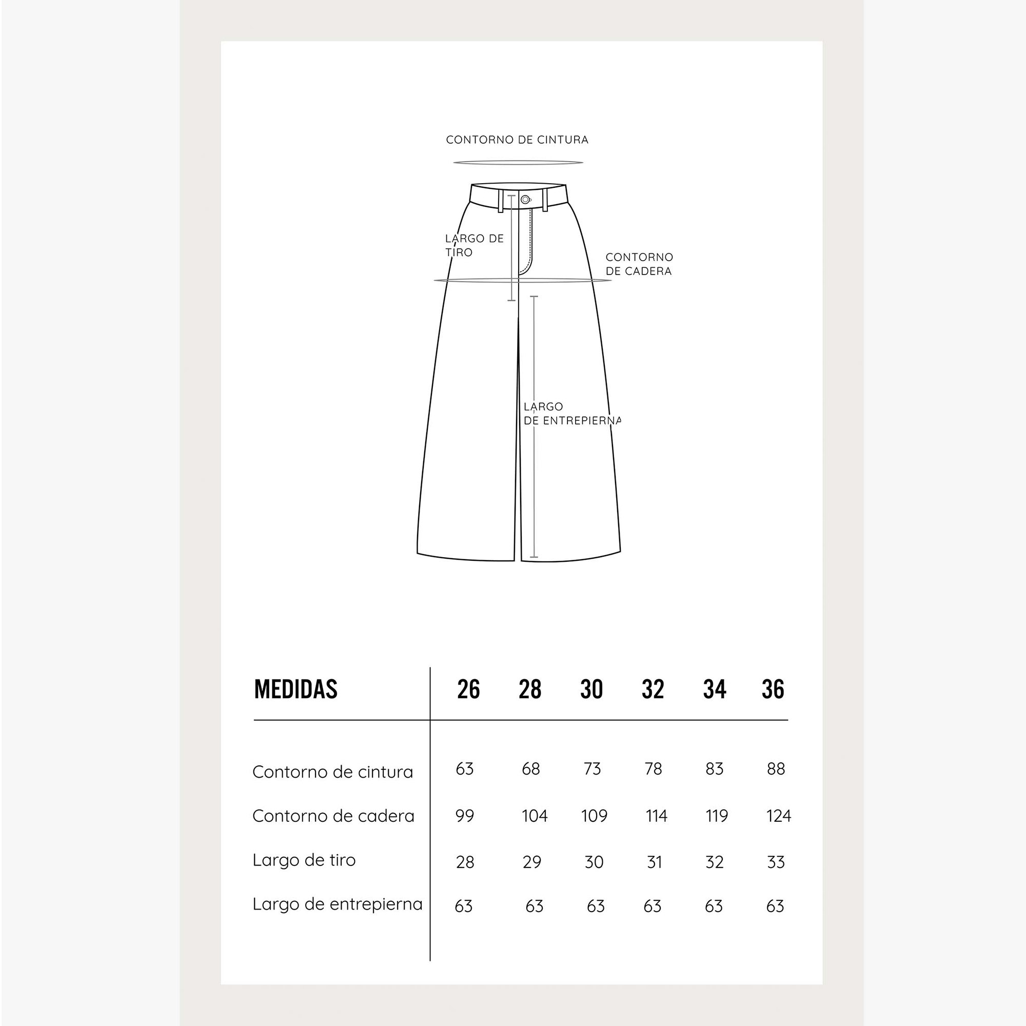 JEANS MUJER COTTONS JEANS ACERO CATALINA WIDELEG CROPPED - 5