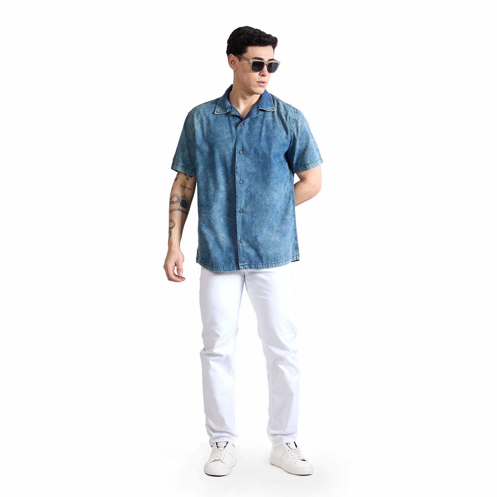 CAMISA PARA HOMBRE OVERSIZE AXEL - 2