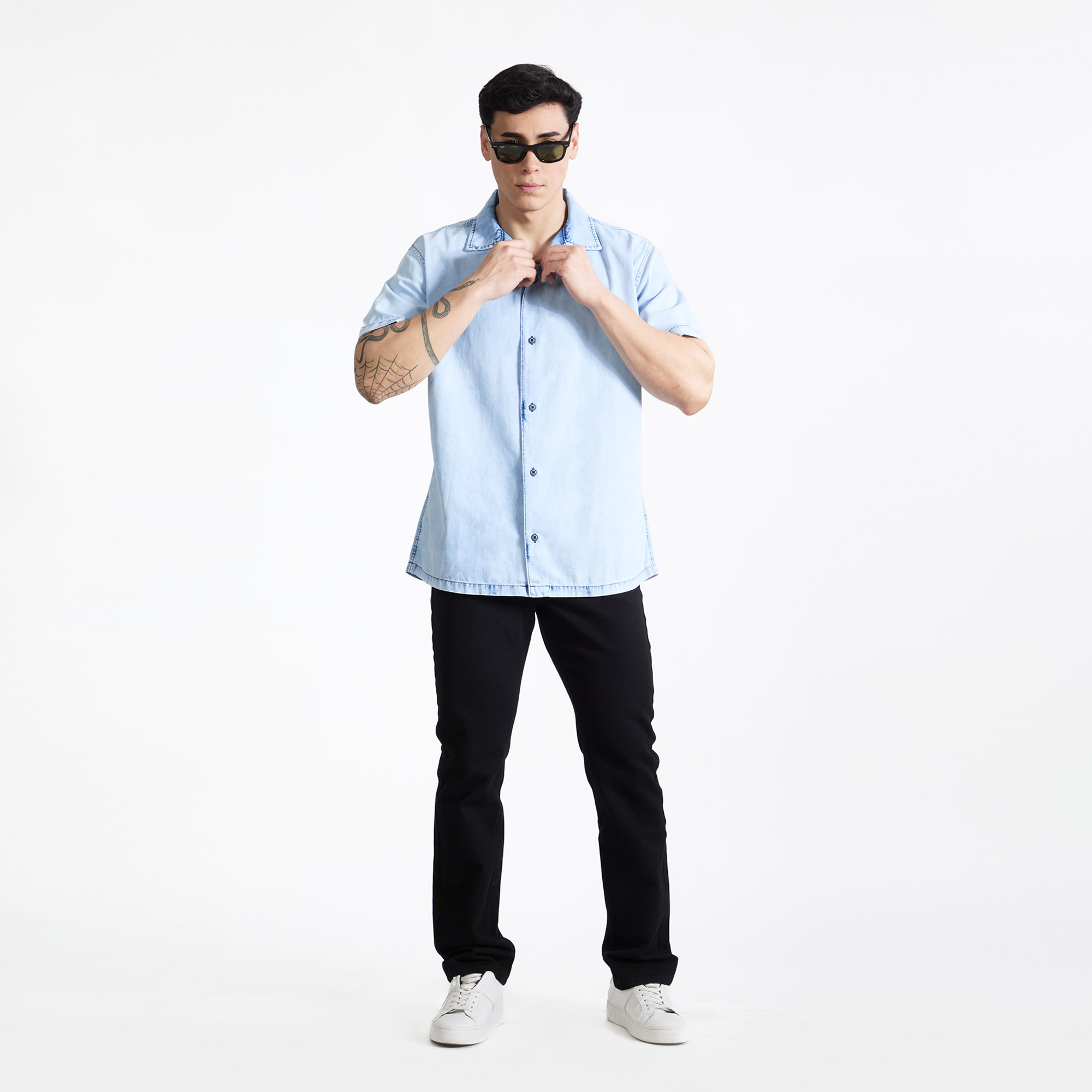 CAMISA PARA HOMBRE OVERSIZE AXEL - 5