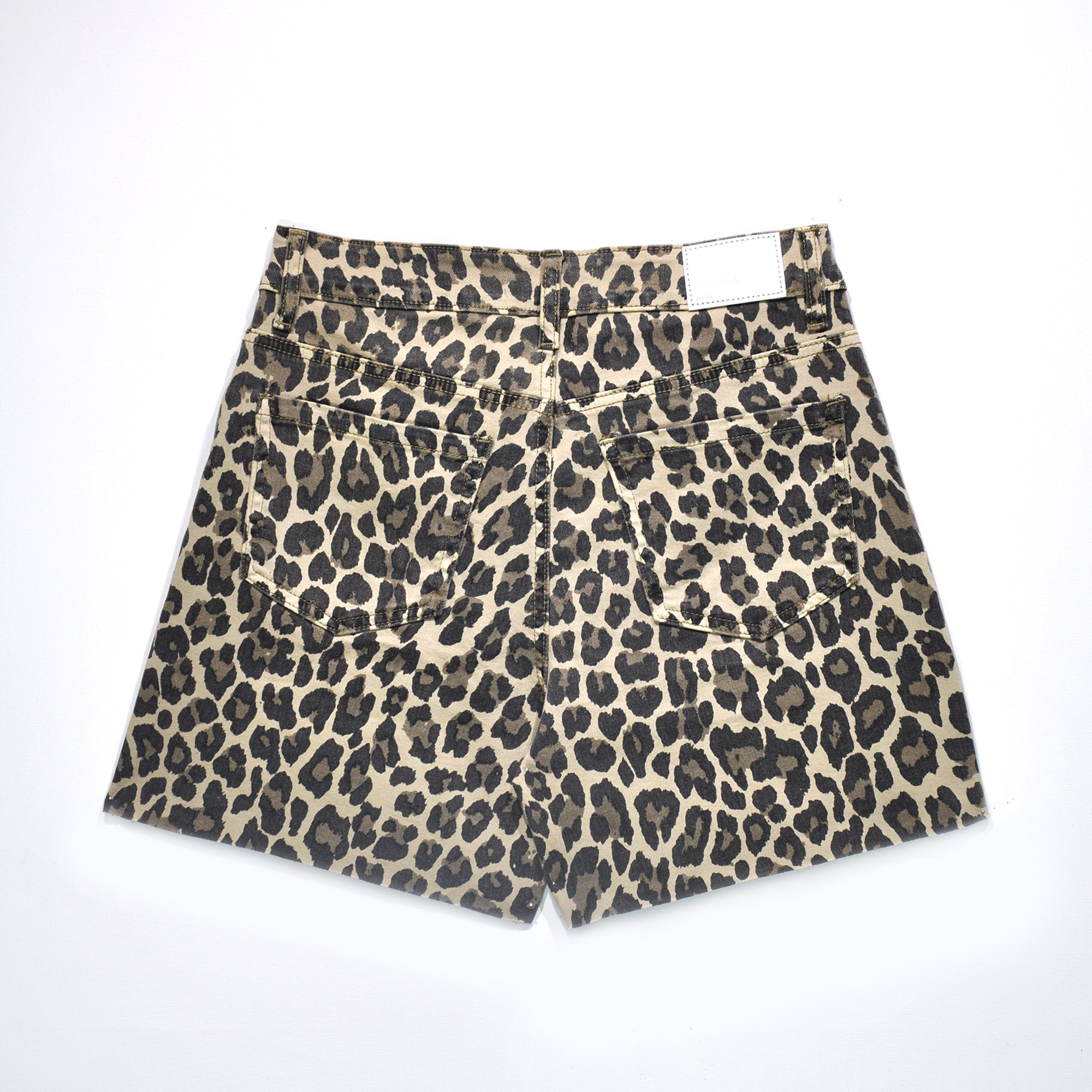 SHORT MUJER COTTONS JEANS BEIGE NIA REGULAR - 2