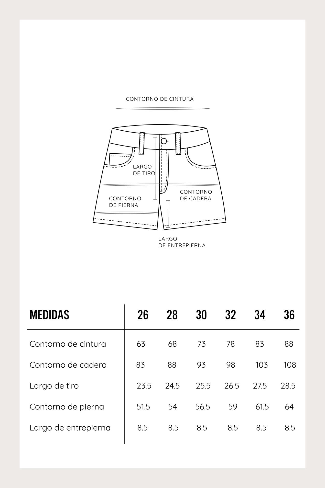 SHORT MUJER COTTONS JEANS YULIA SLIM - 5