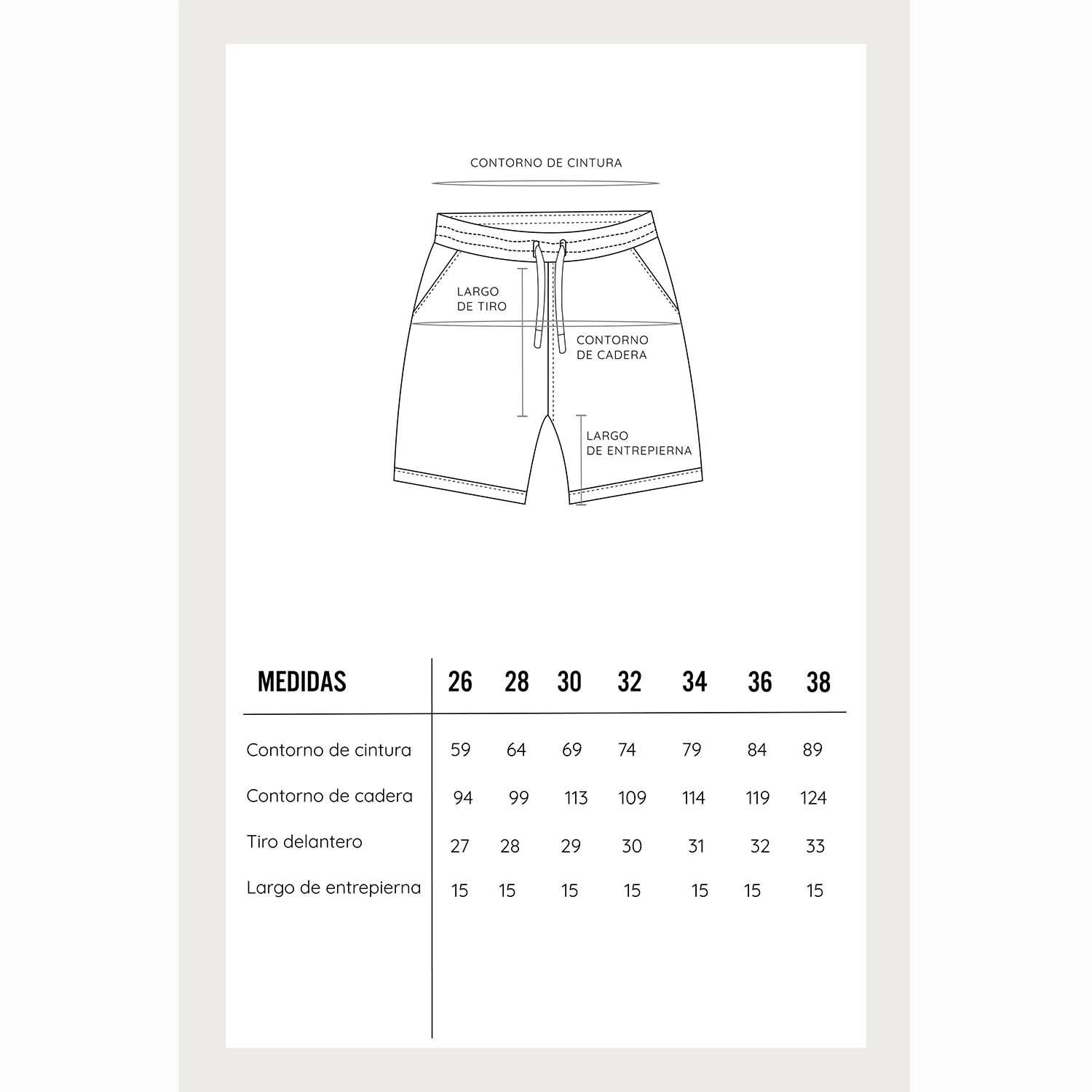 BERMUDA REGULAR HOMBRE COTTONS JEANS PABLO - 5