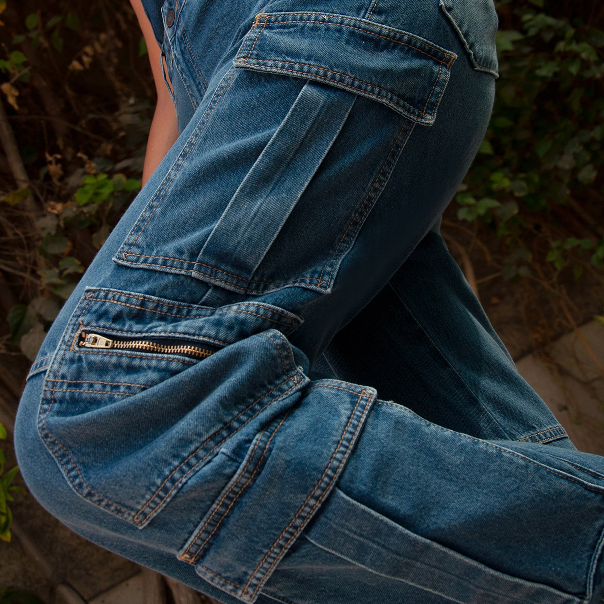 JEAN CARGO PARA MUJER ESTEFANI - 4