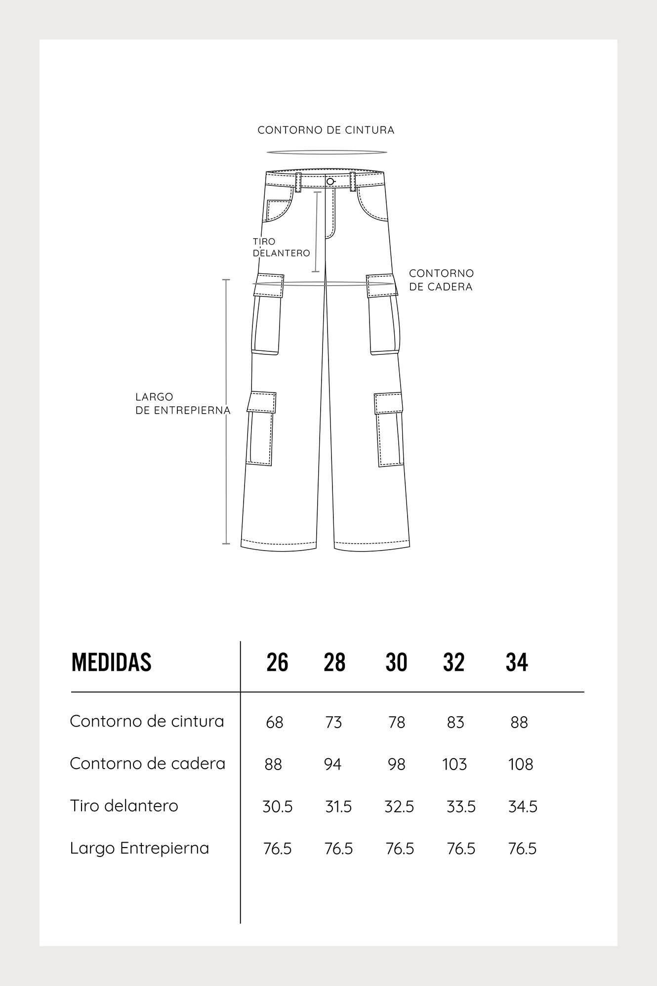 JEAN CARGO PARA MUJER ESTEFANI - 6