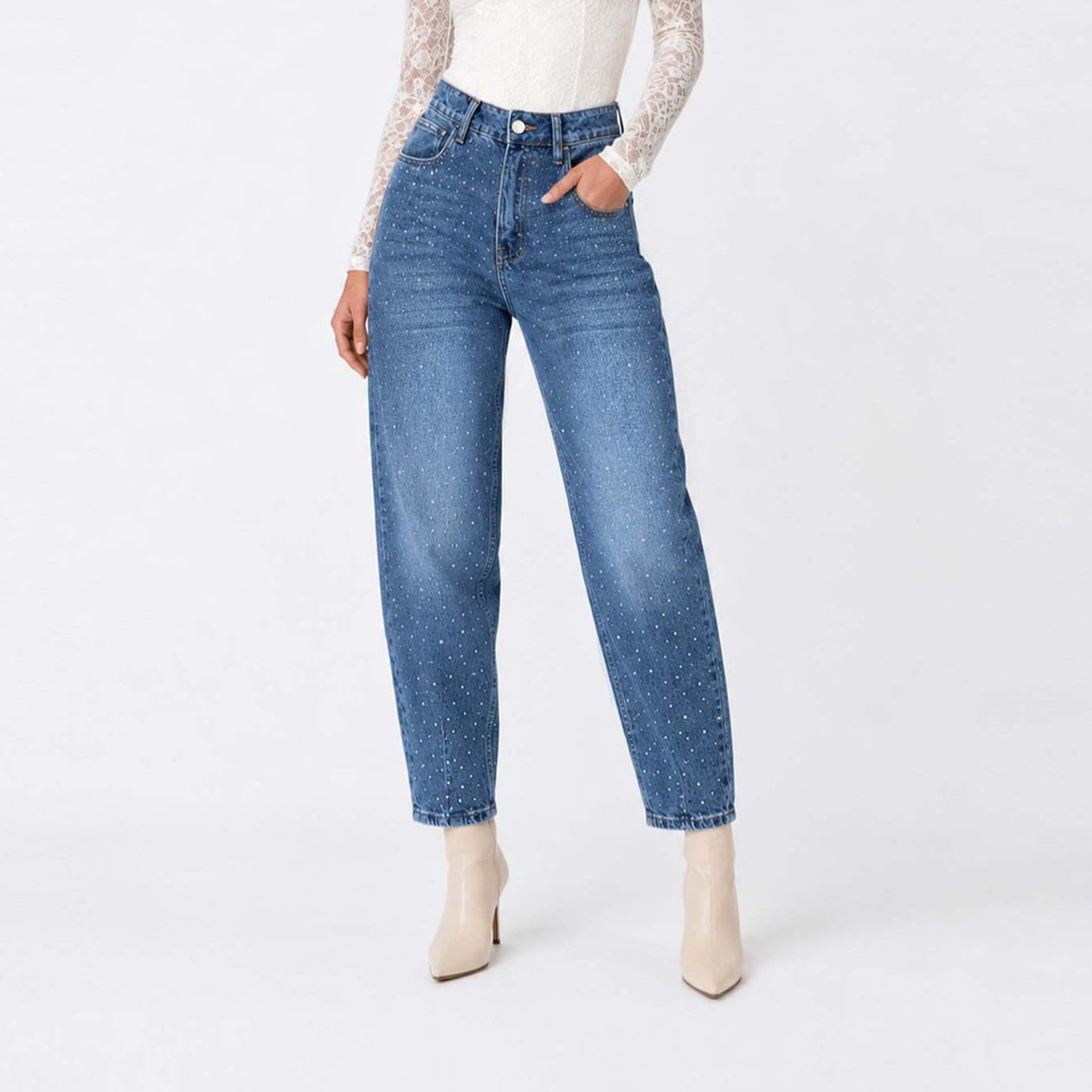 JEAN SLOUCHY PARA MUJER BETH - 1
