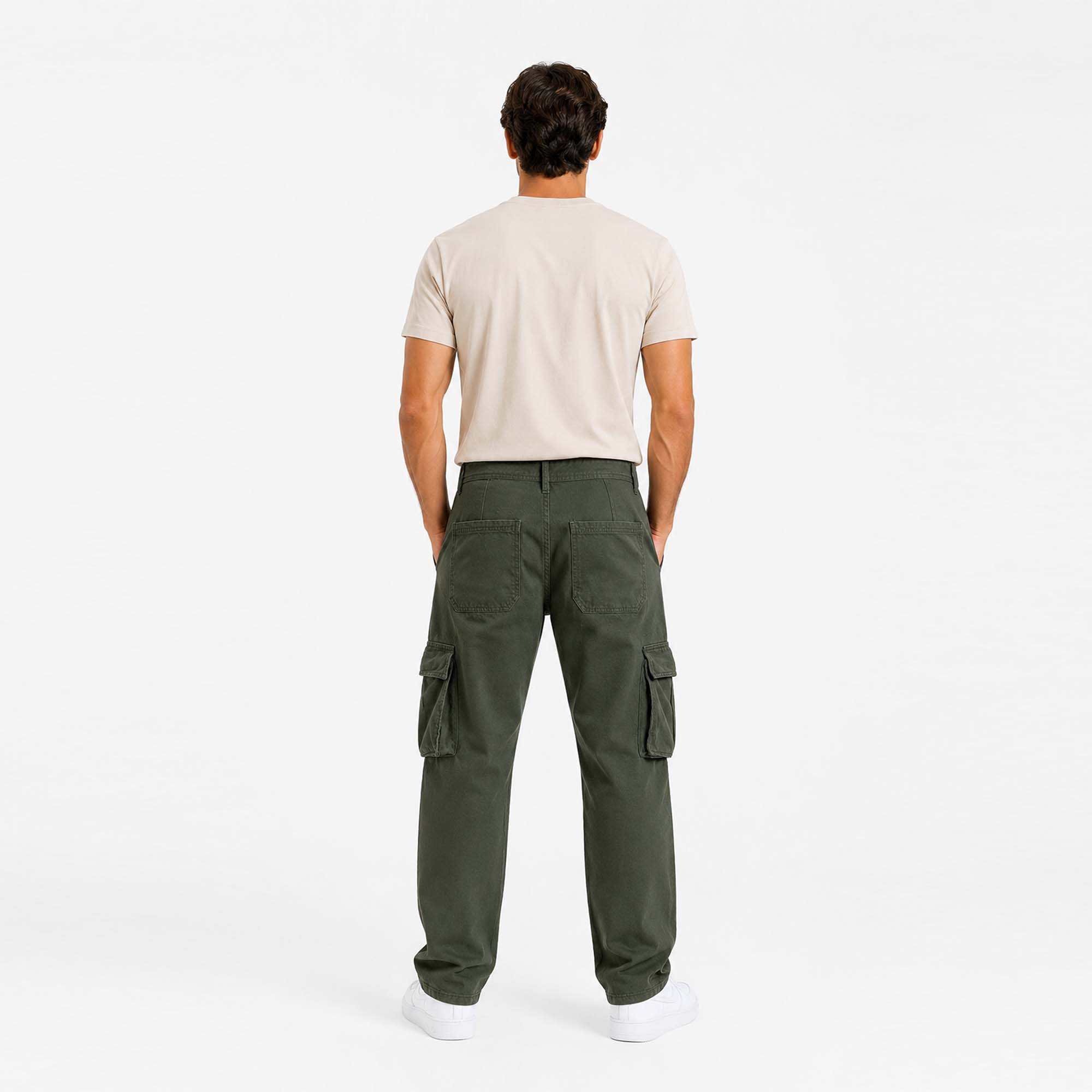 PANTALÓN RELAXED CARGO COTTONS JEANS EMILIO - 3