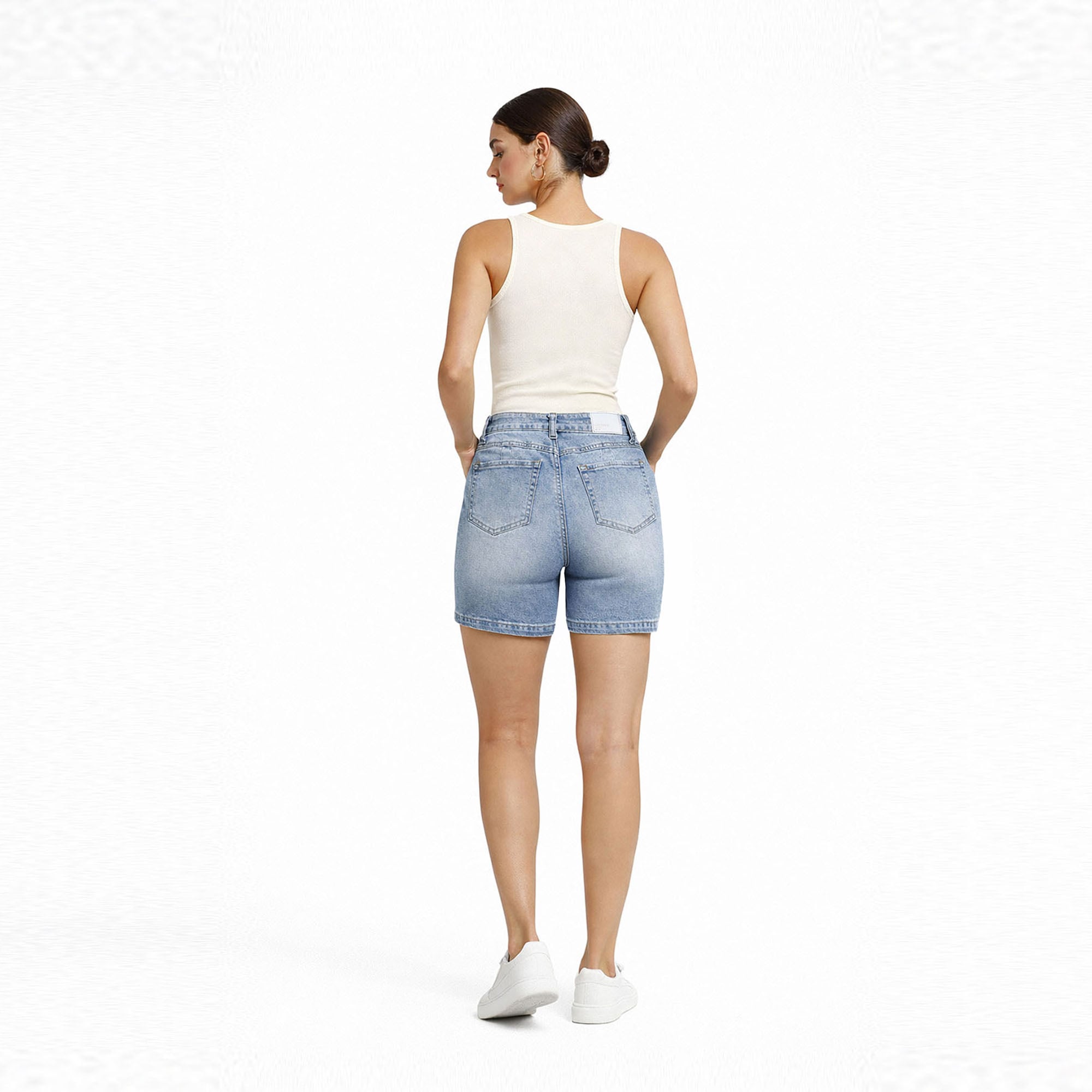 BIKER PARA MUJER COTTONS JEANS ANIA - 2