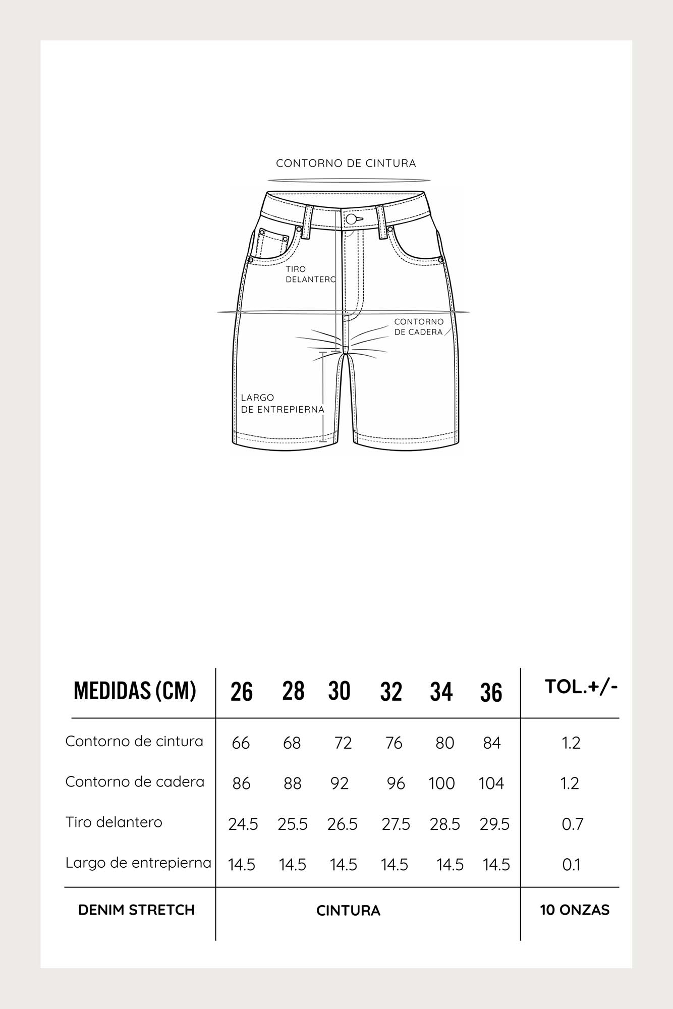 BIKER PARA MUJER COTTONS JEANS ANIA - 4