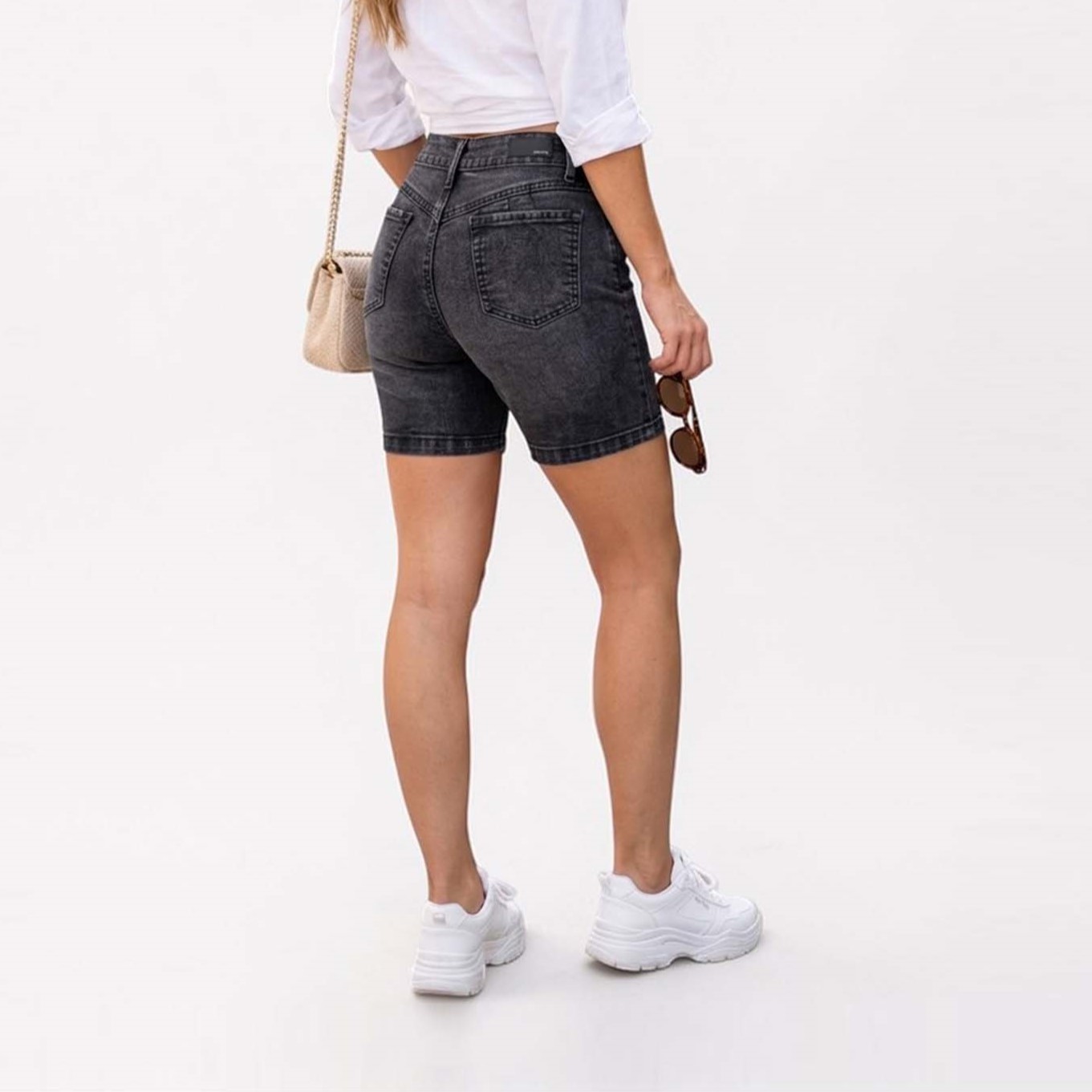 BIKER PARA MUJER COTTONS JEANS ANIA - 5