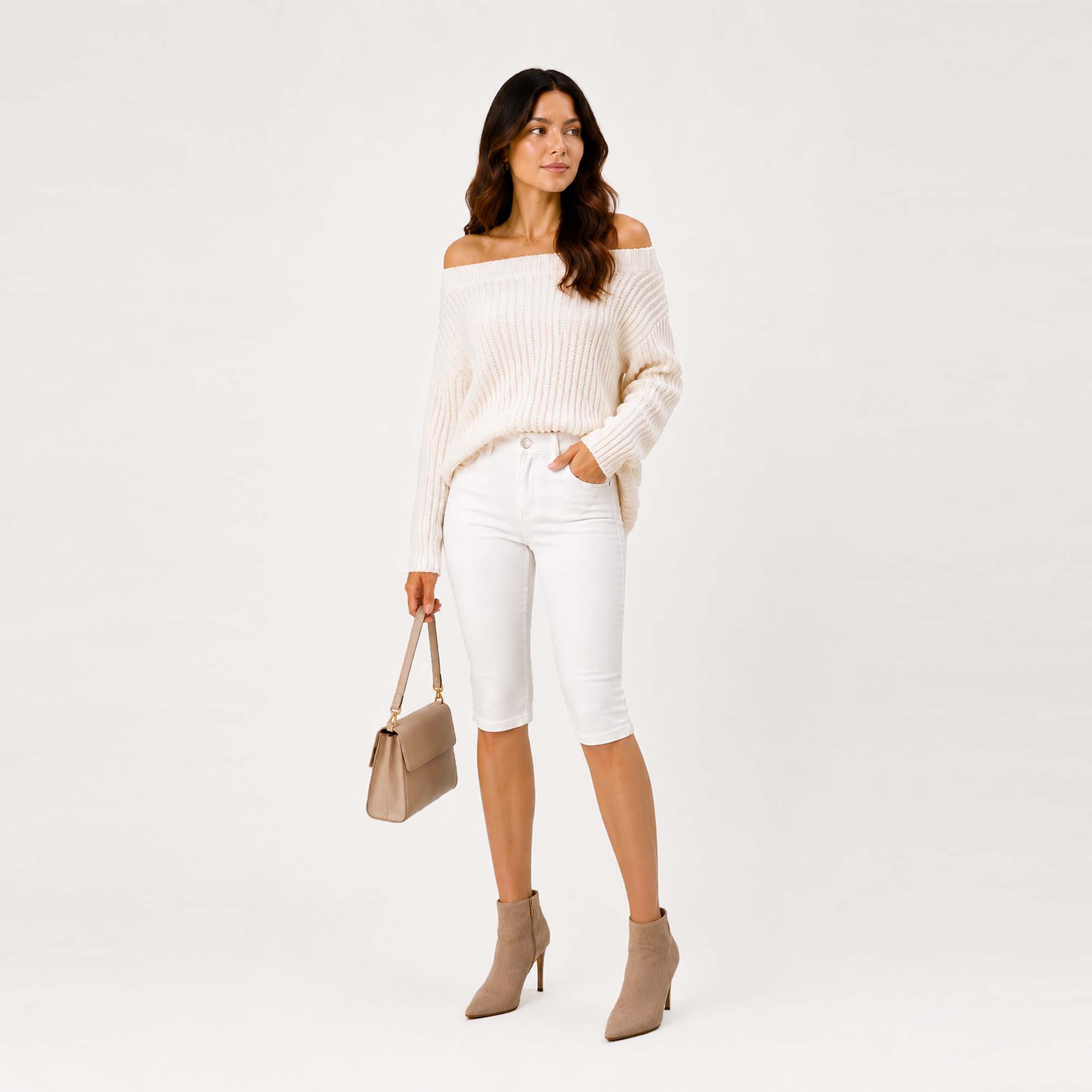 CAPRI PARA MUJER COTTONS JEANS ANTONIA - 1