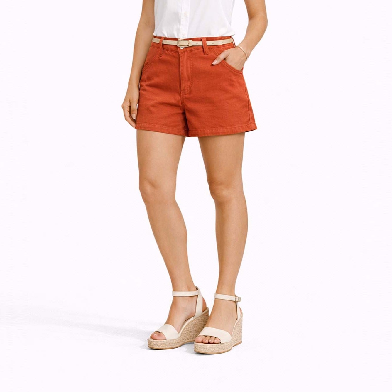 SHORT PARA MUJER COTTONS JEANS MARIANE - 2