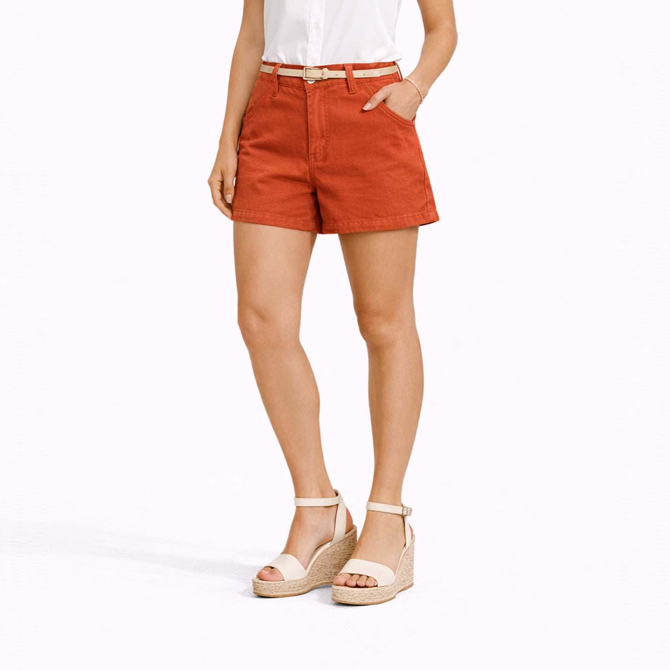 SHORT PARA MUJER COTTONS JEANS MARIANE - 2