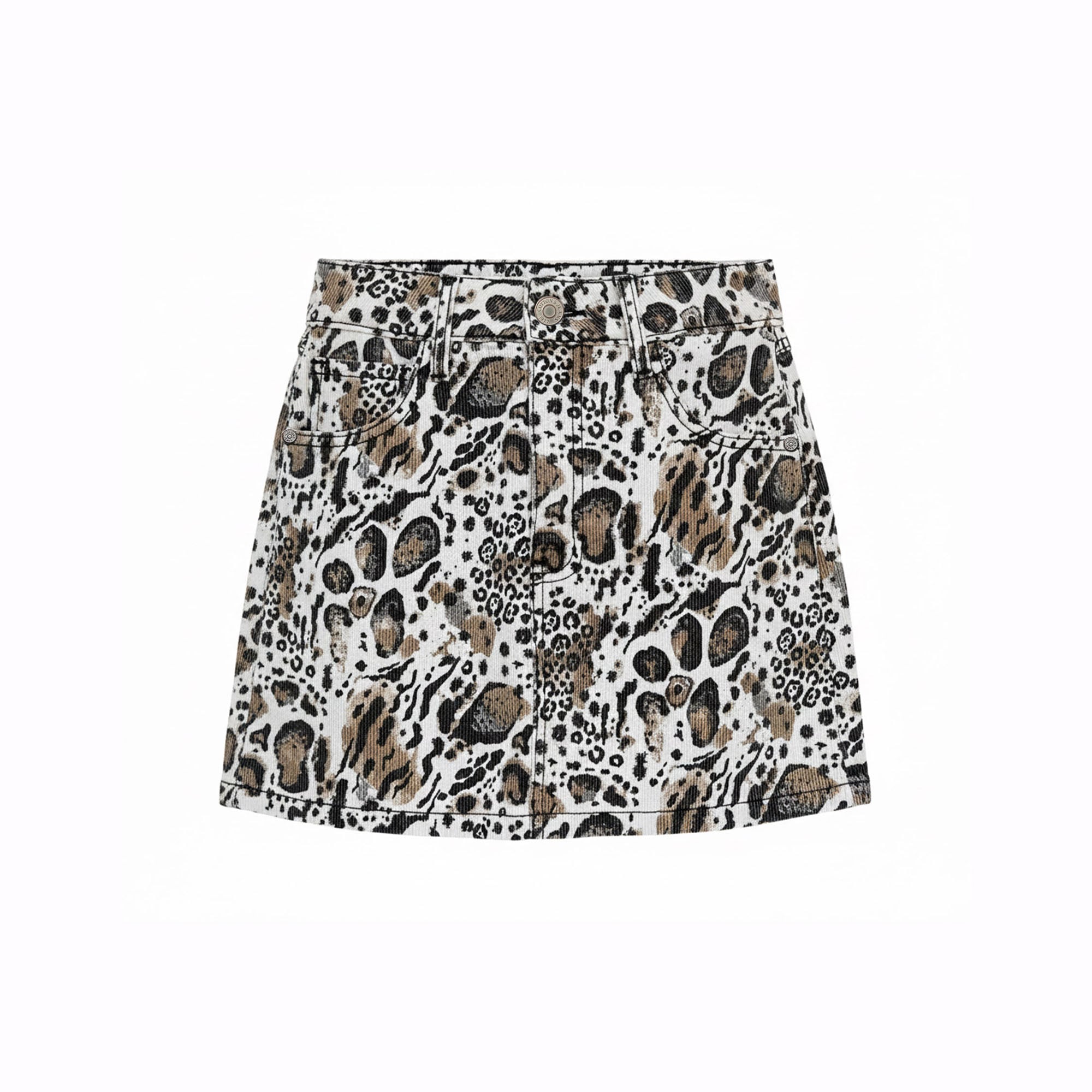 MINIFALDA PARA MUJER COTTONS JEANS CRUZ - 2